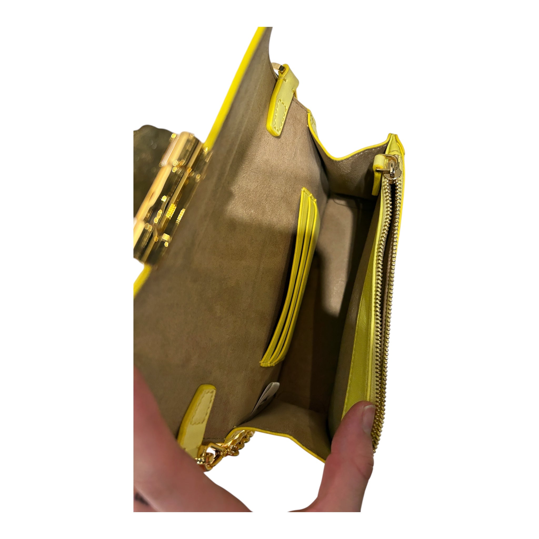 MCM/Bag/Leather/YEL/TRACY BAG view 4