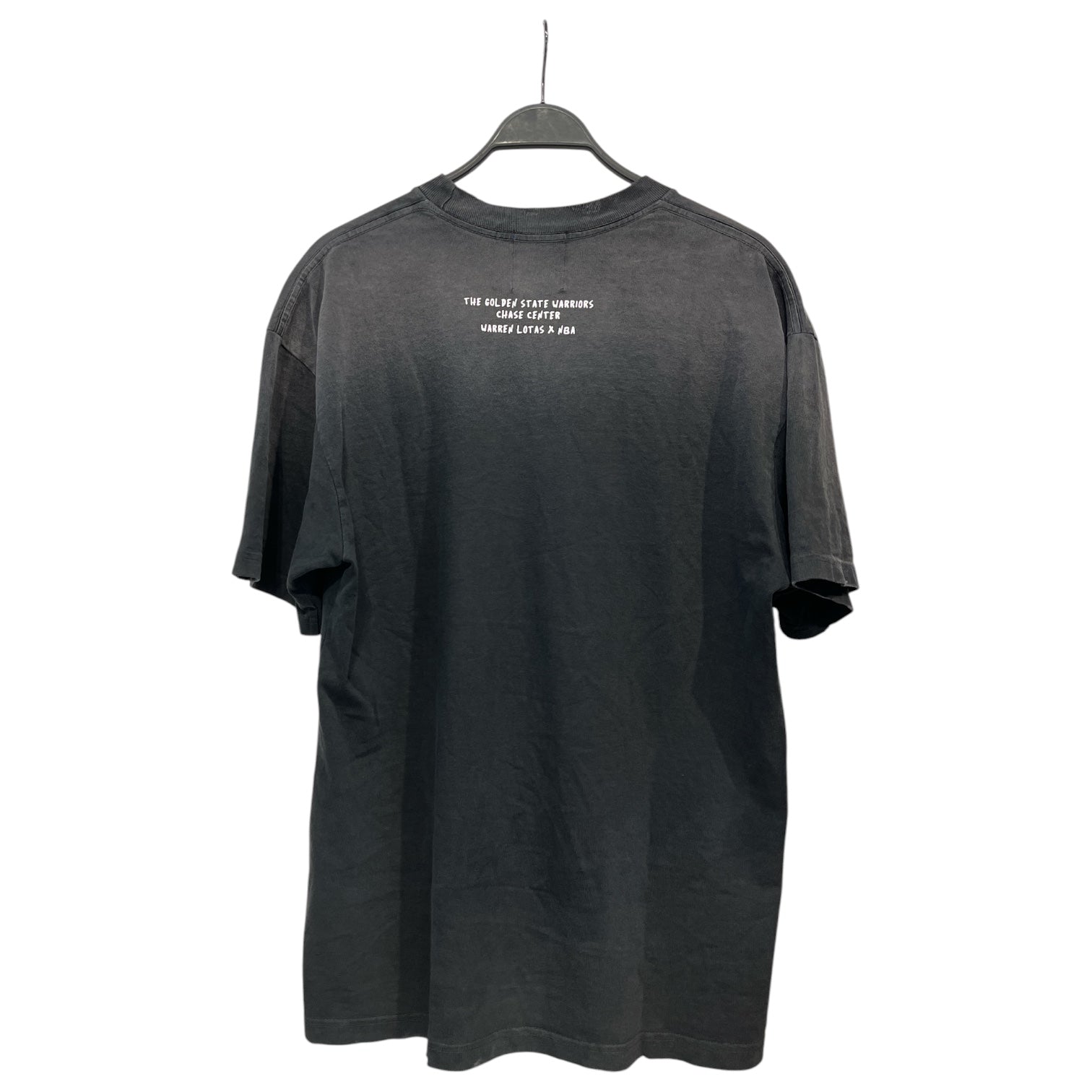 WARREN LOTAS/T-Shirt/L/Cotton/BLK/warriors nba collab tee view 2