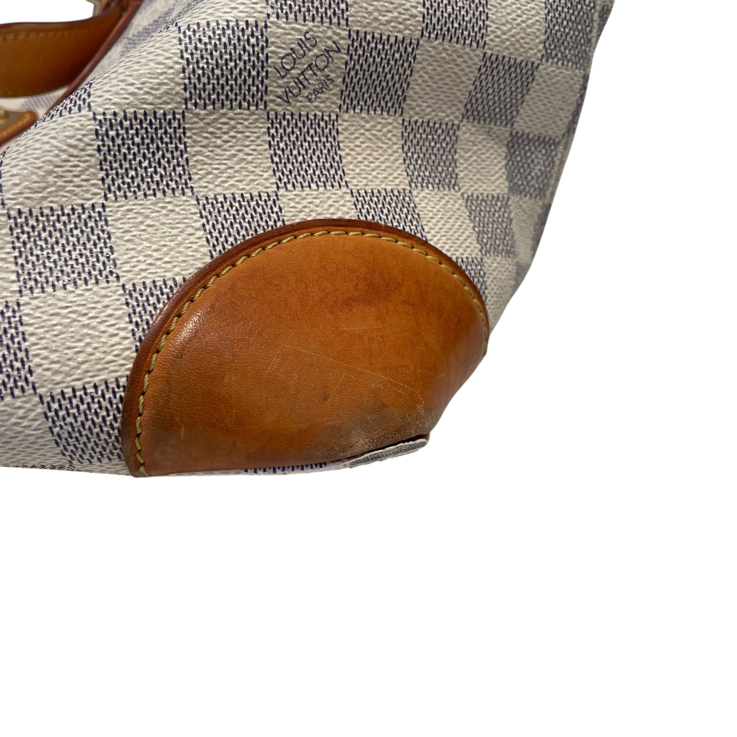 LOUIS VUITTON/Bag/Monogram/Leather/BEG/Damier Azur Hampstead MM view 9
