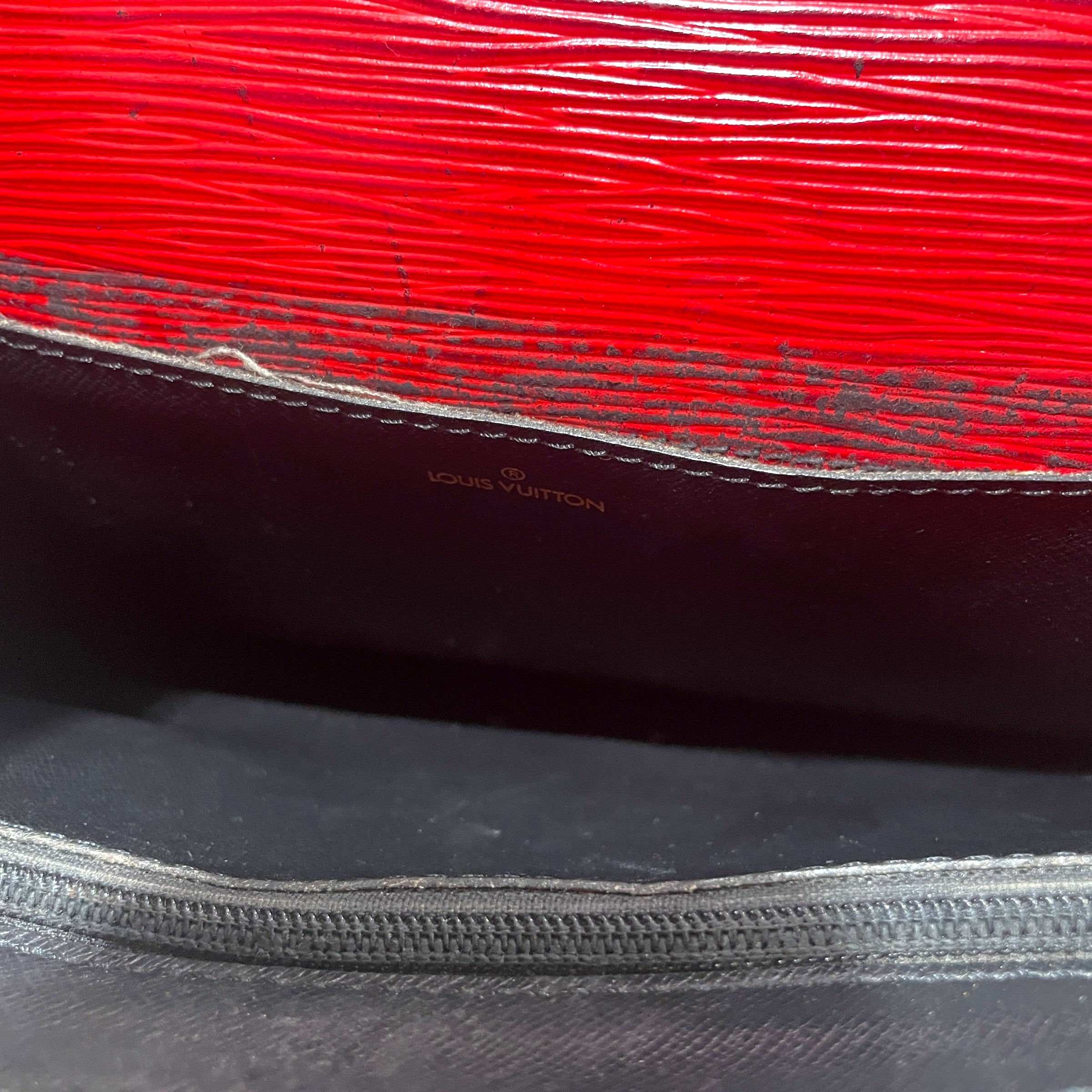 LOUIS VUITTON/Briefcase/Leather/RED/Serviette Conseiller view 7