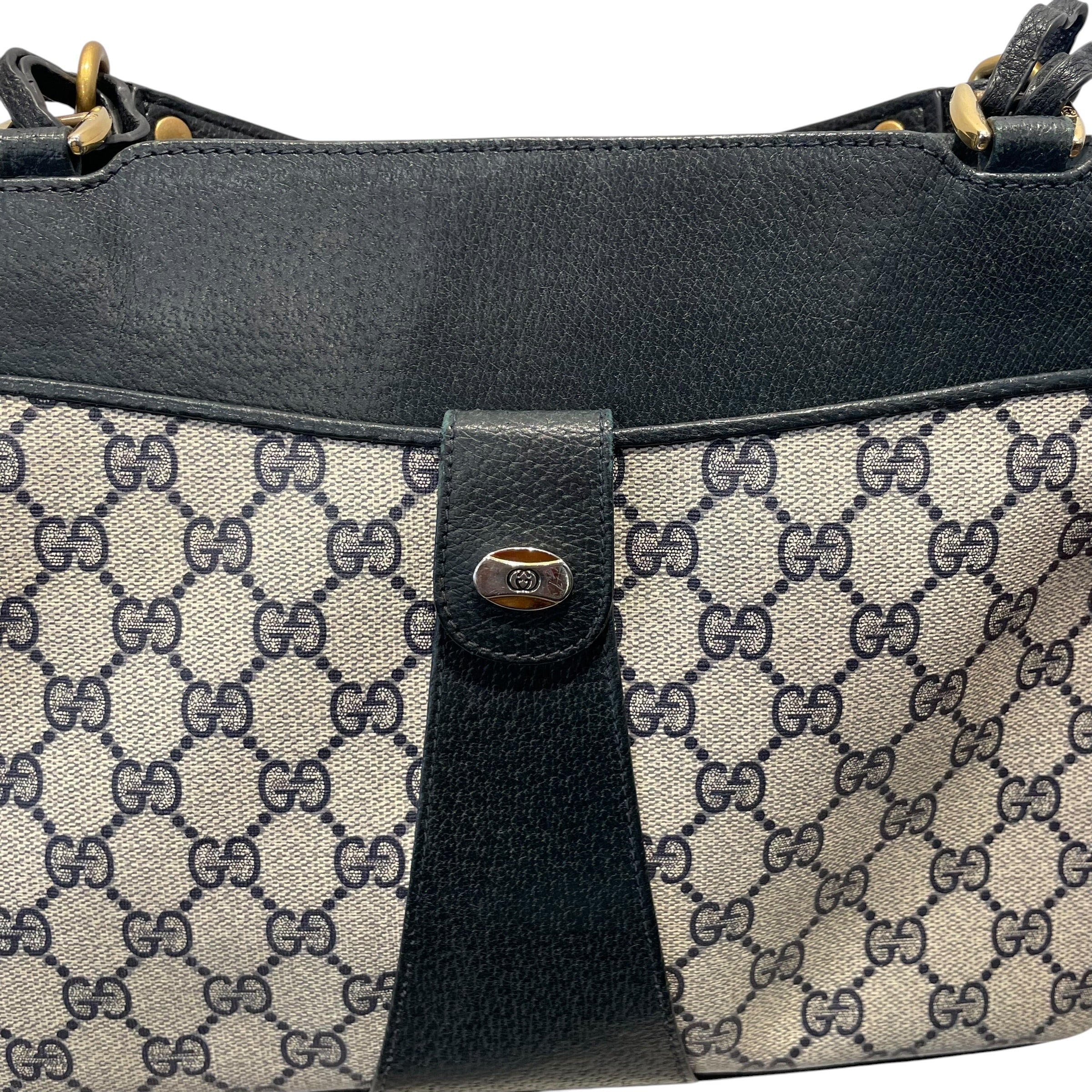 GUCCI/Bag/Monogram/Leather/GRY/GG PVC Shoulder Bag view 2