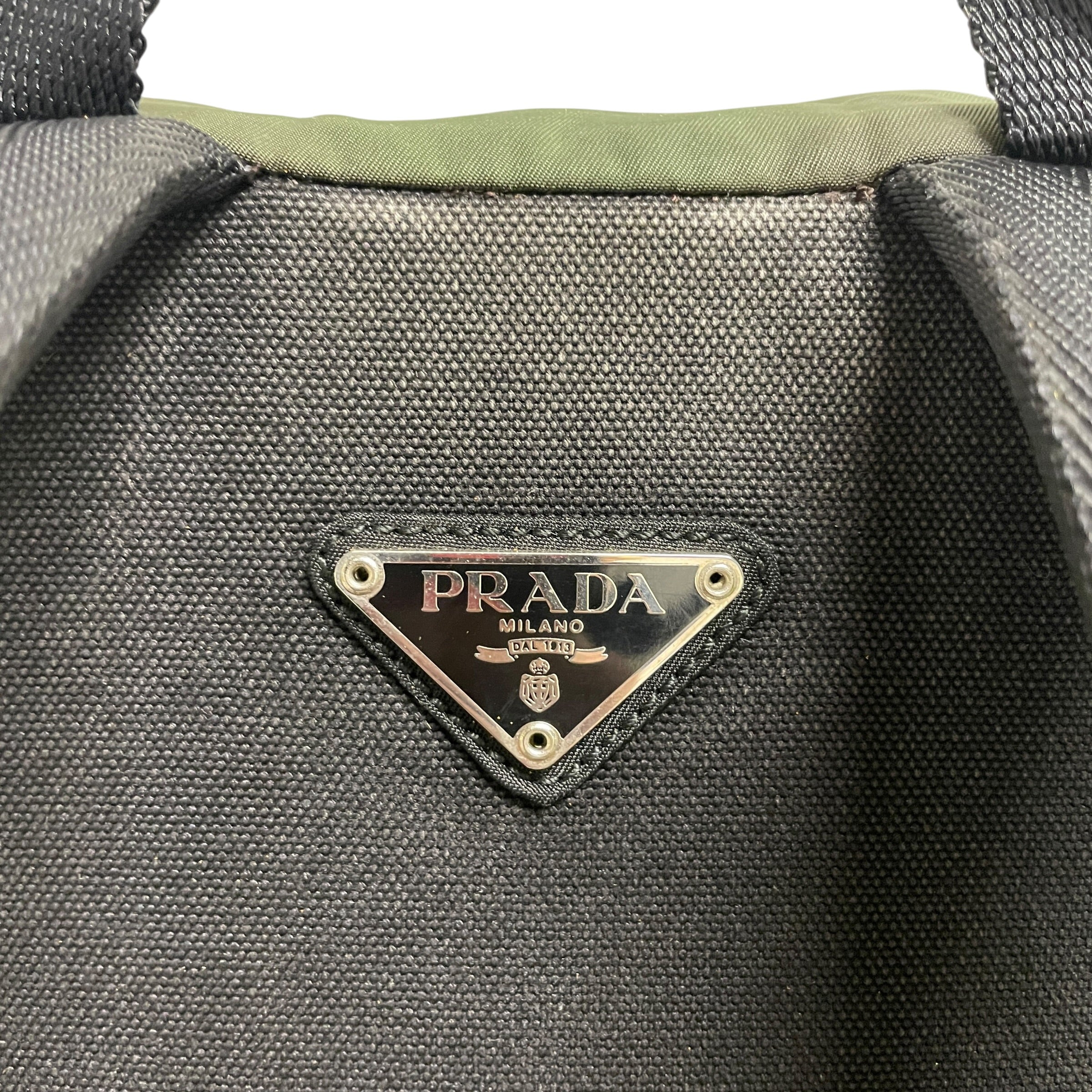 PRADA/Backpack/Nylon/GRN/BACKPACK view 5