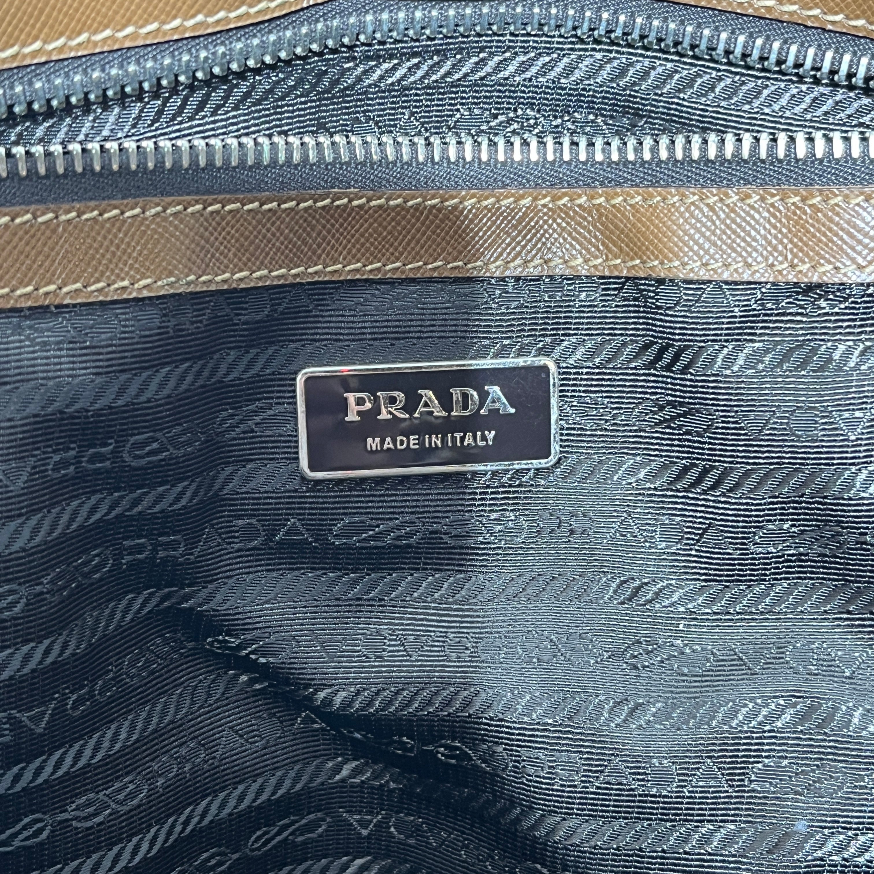 PRADA/Tote Bag/Nylon/GRN/green tote view 5