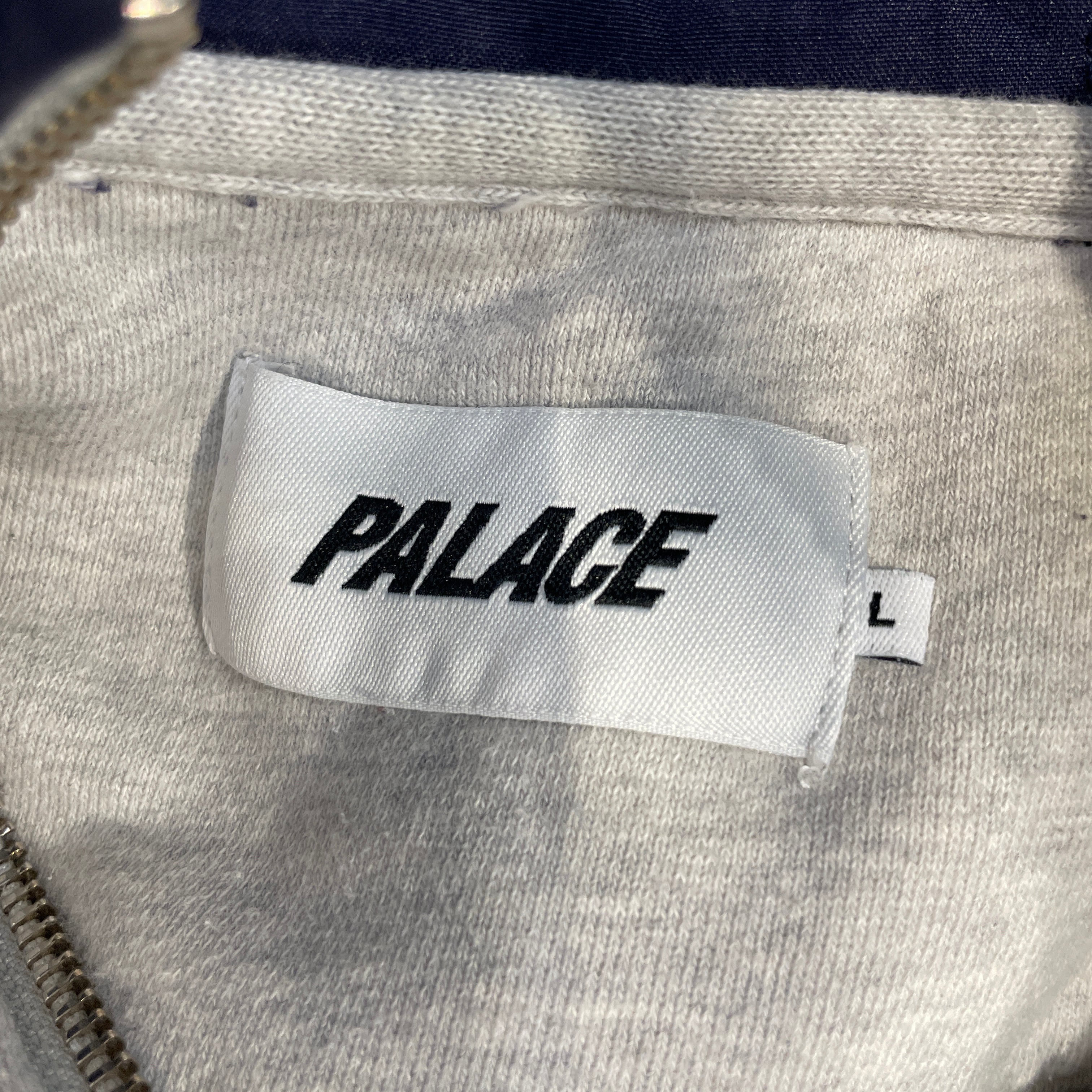 PALACE/Zip Up Hoodie/L/Graphic/Cotton/GRY/SS19 Moontree Hoodie view 3