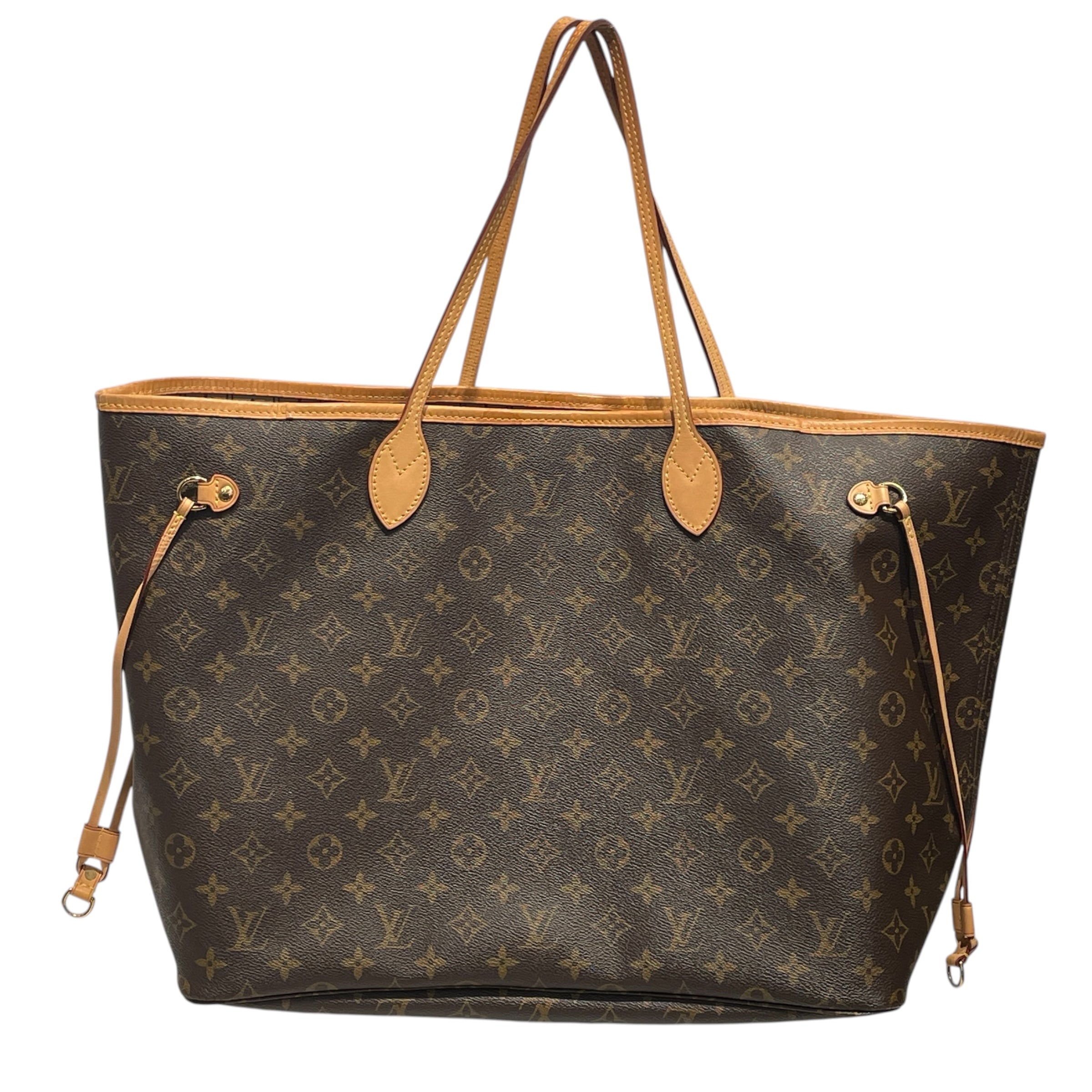 LOUIS VUITTON/Tote Bag/Leather/BRW/LV Monogram Neverfull GM view 1