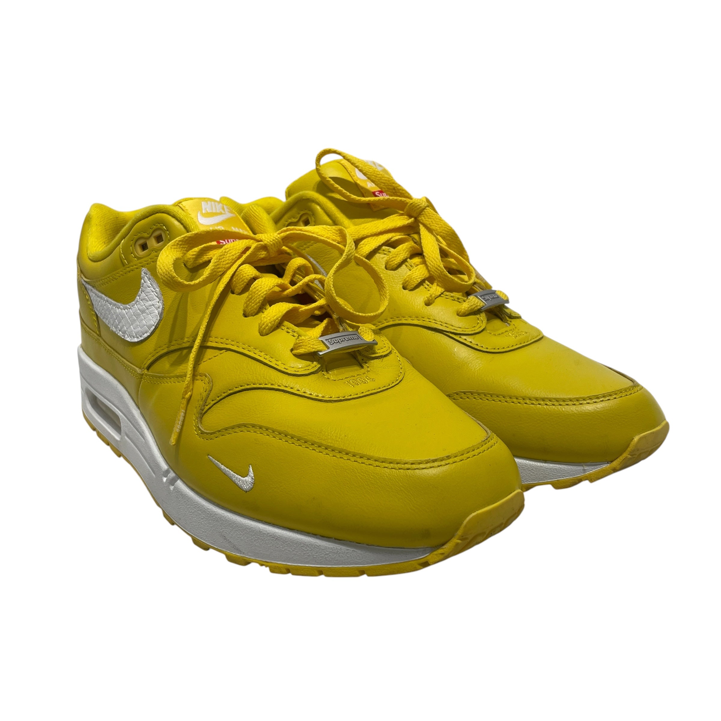 NIKE/Supreme/Low-Sneakers/US 11/Leather/YEL/air max 1 87 sp