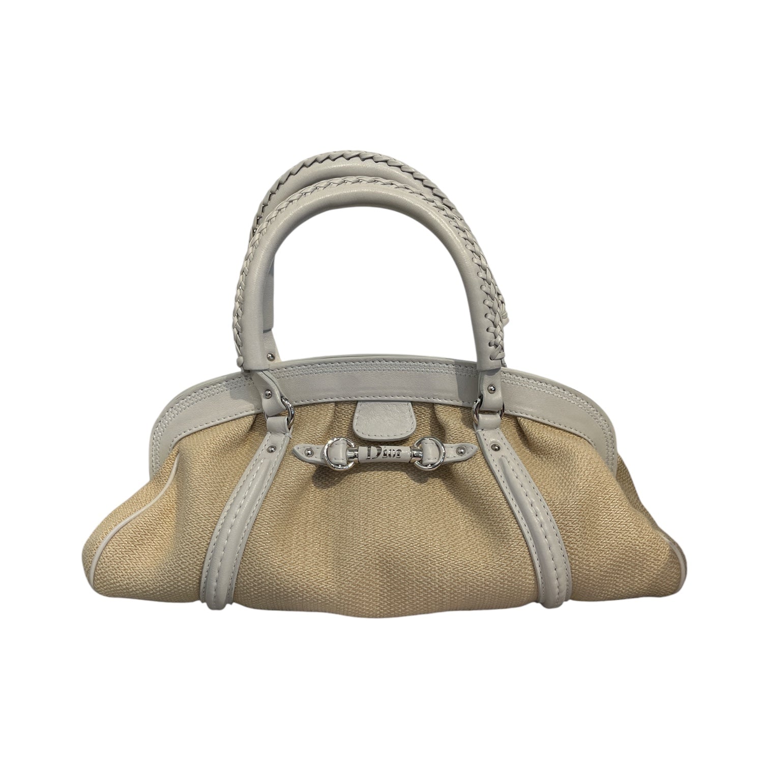 Christian Dior/Hand Bag/BEG/my dior frame satchel view 1
