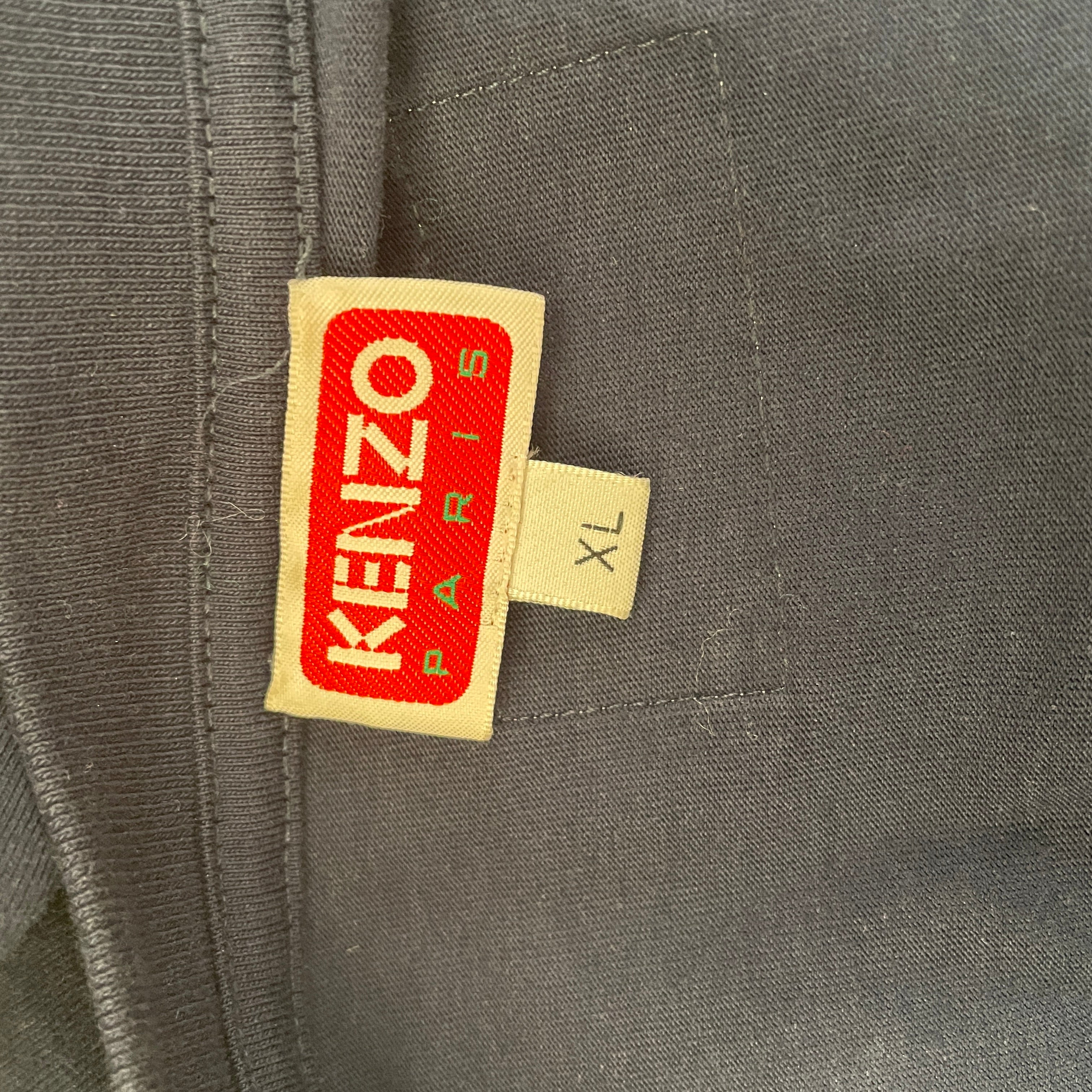 KENZO/T-Shirt/XL/Cotton/NVY/Graphic/ view 3