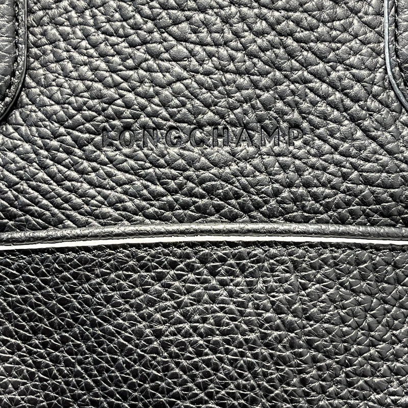 LONGCHAMP/Hand Bag/Leather/BLK/