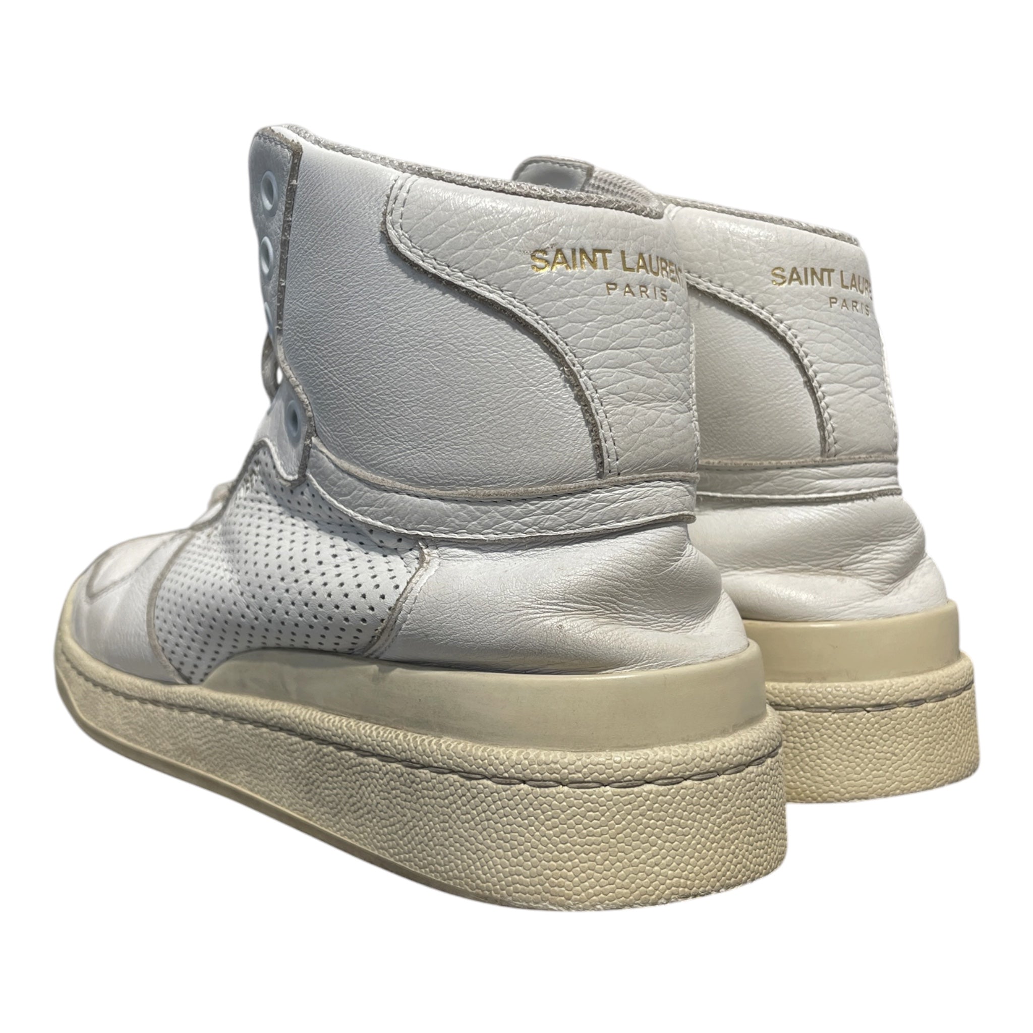 SAINT LAURENT/Hi-Sneakers/EU 41/Leather/WHT/SL24 view 2