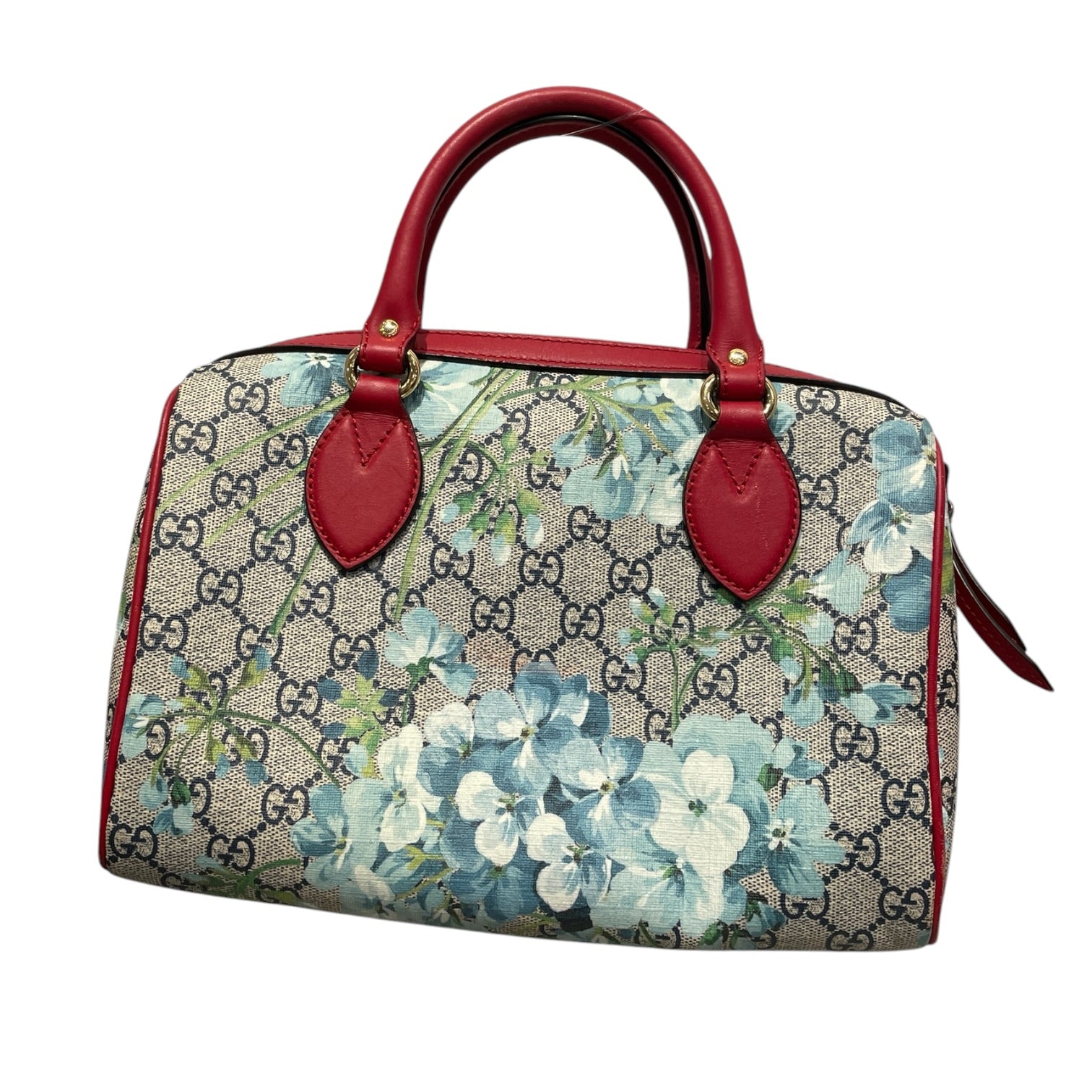 GUCCI/Hand Bag/Monogram/Leather/BEG/Supreme blooms bostom view 2