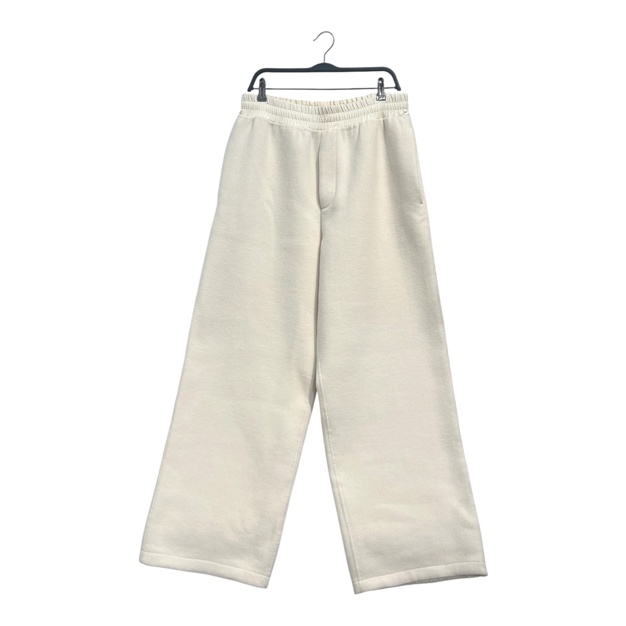 JIL SANDER/Pants/48/Wool/CRM/Joggers/WIDE LEG view 1