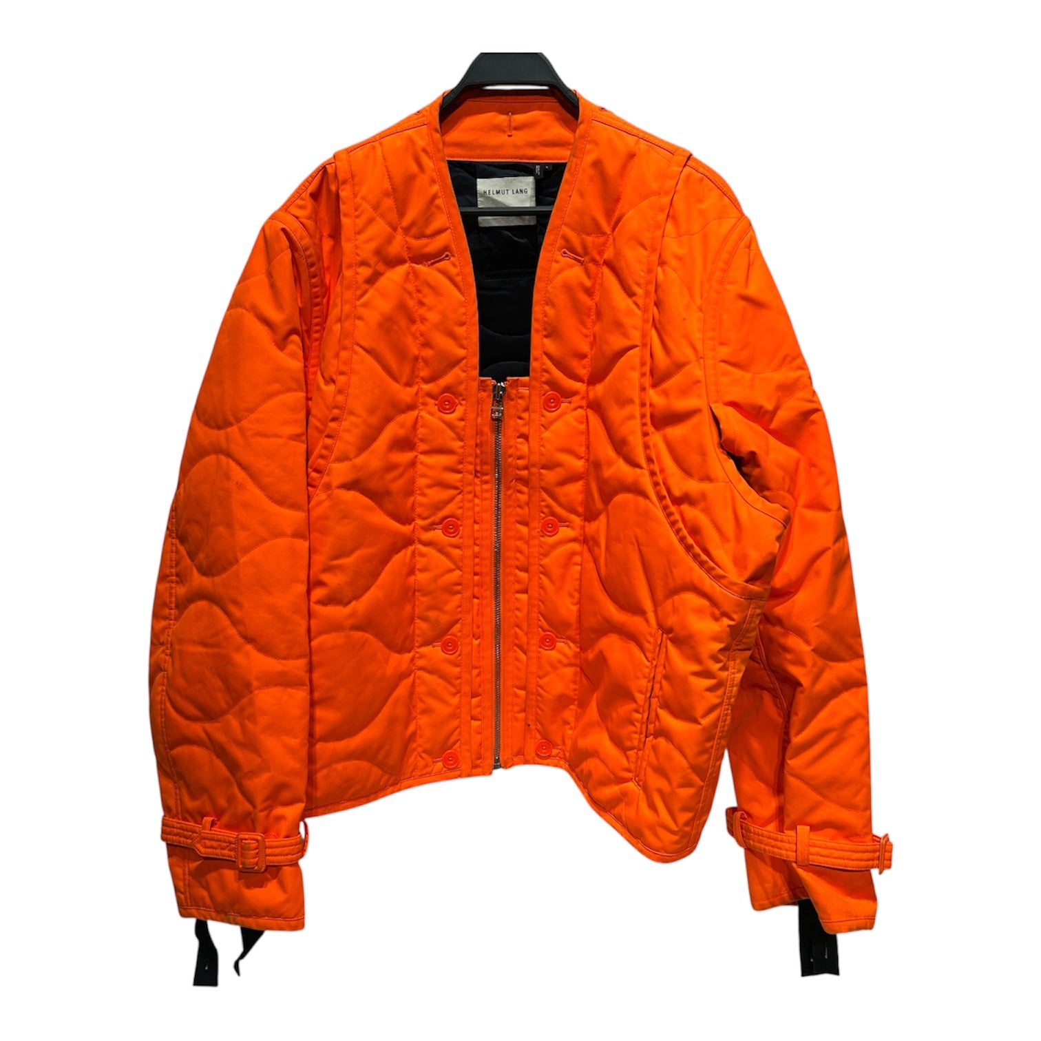 Helmut Lang/Quilted Jkt/L/Polyester/ORN/Quilted view 1