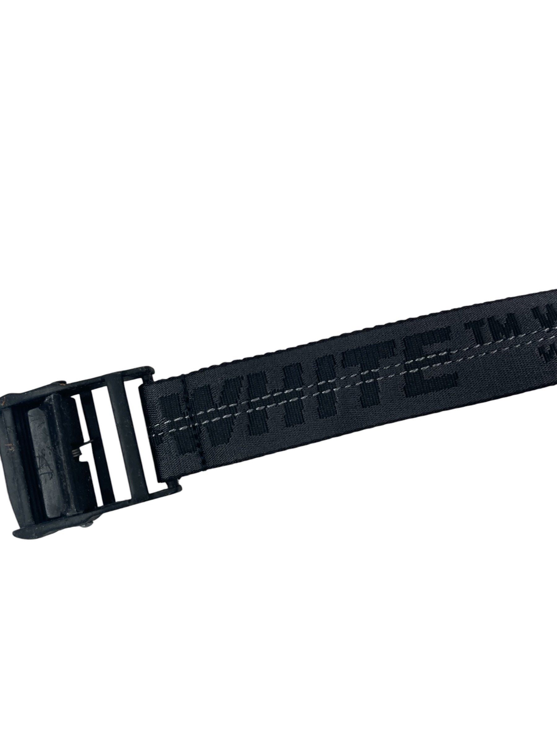 OFF-WHITE/Accessories/Cotton/BLK/OFFWHTE BLK ROLLR CSTER BELT view 3
