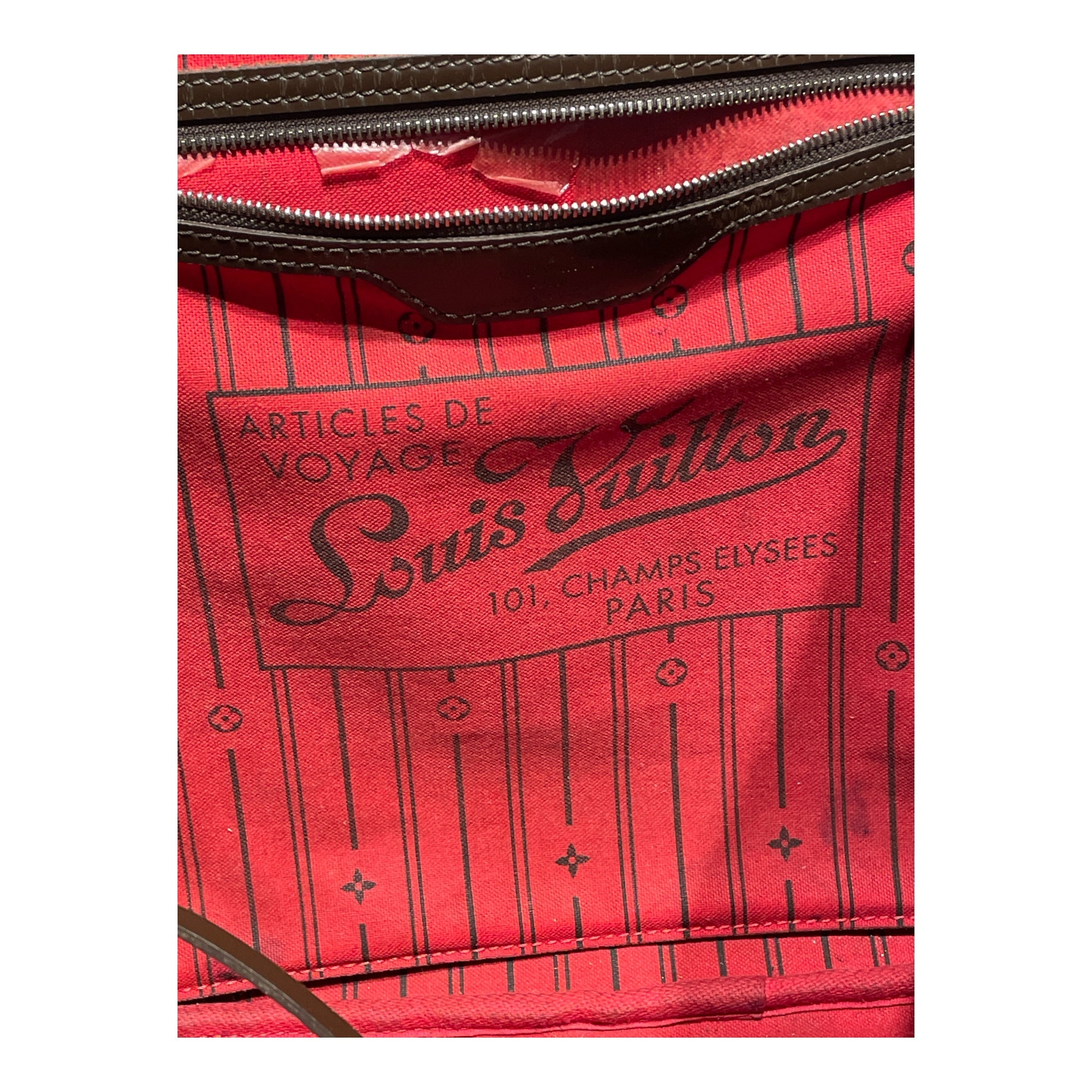 LOUIS VUITTON/Tote Bag/Monogram/BRW/Monogram Neverfull Tote GM view 3