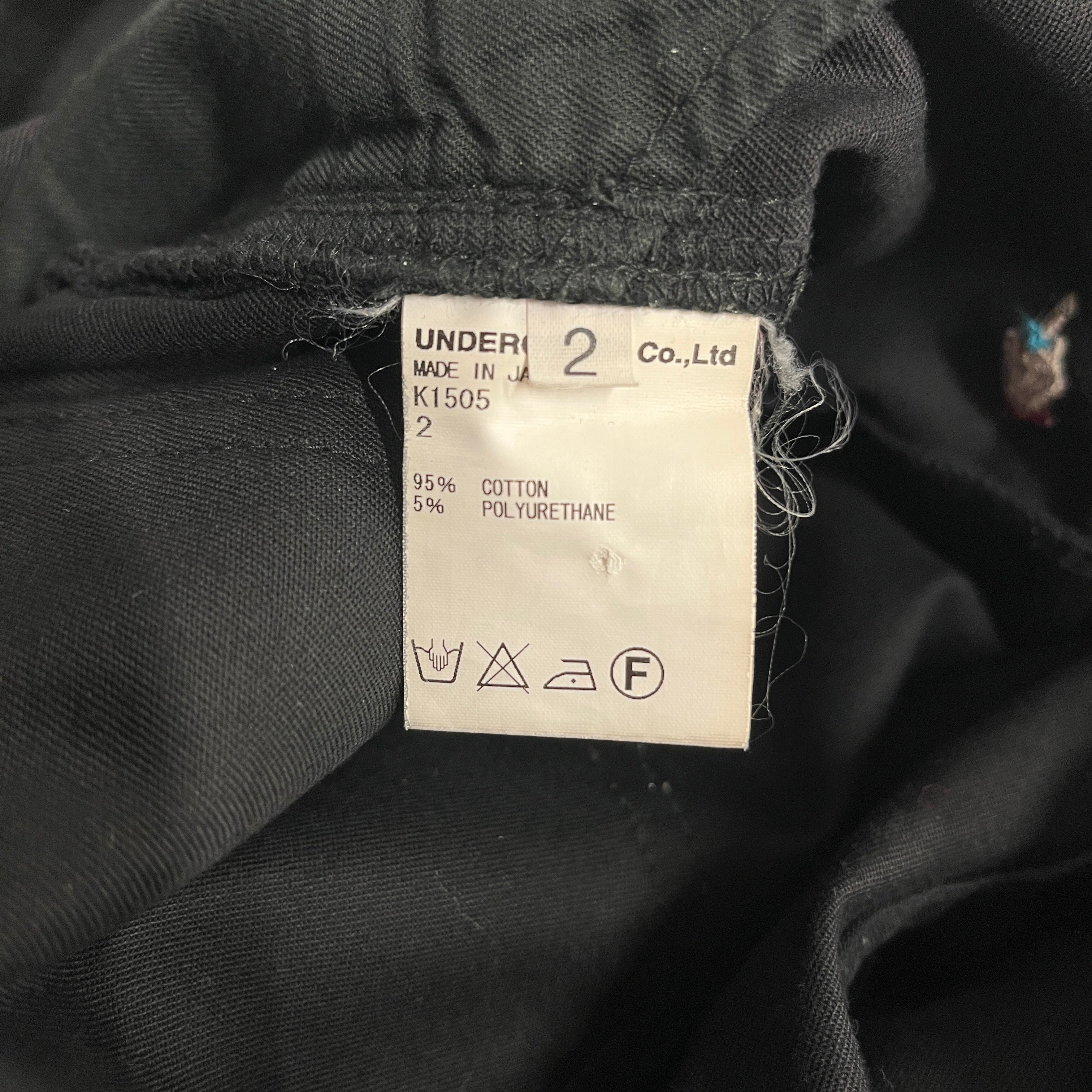 UNDERCOVER/Pants/2/Cotton/BLK/SNAP OFF view 4