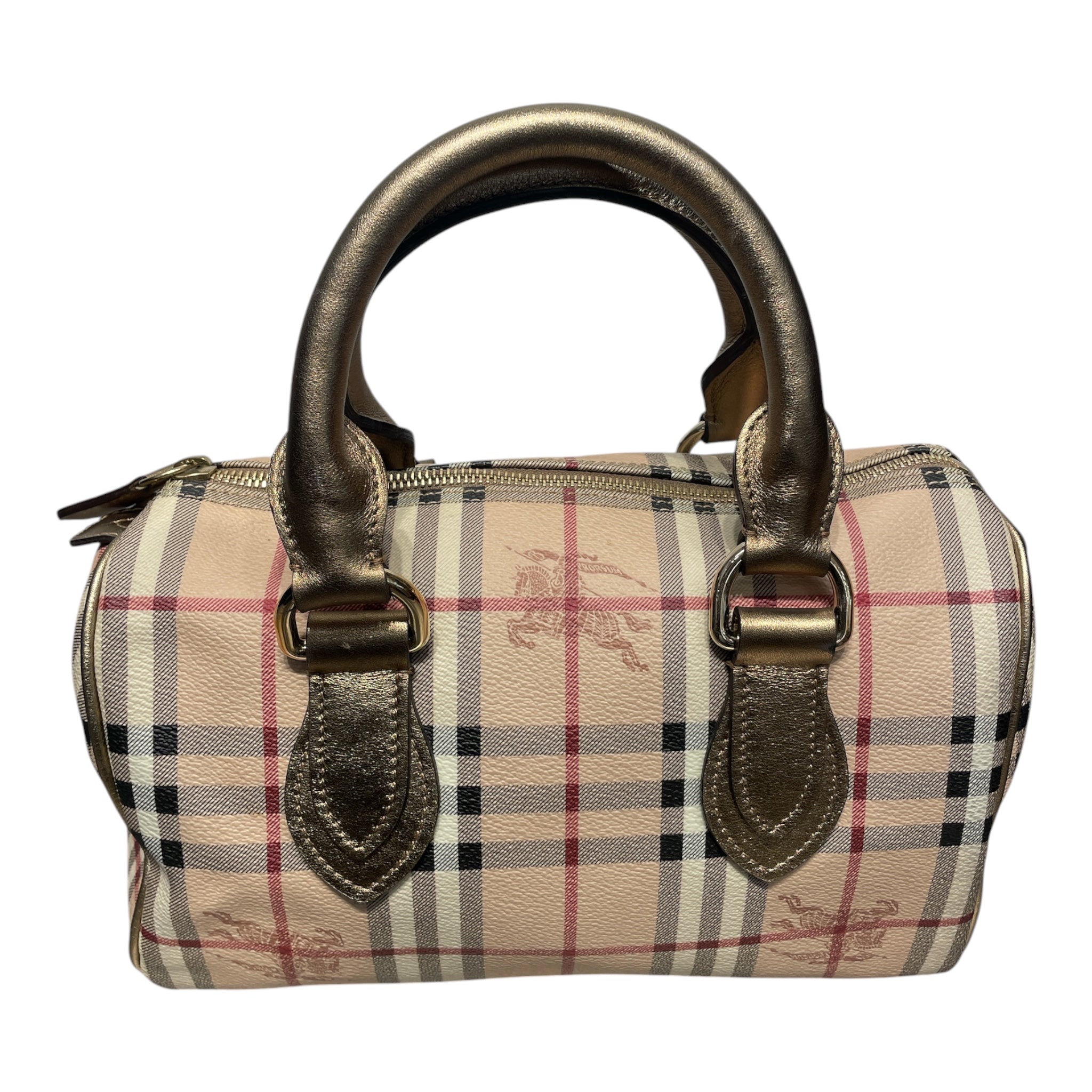 BURBERRY/Bag/BEG/HAYMARKET BOWLING BAG view 1