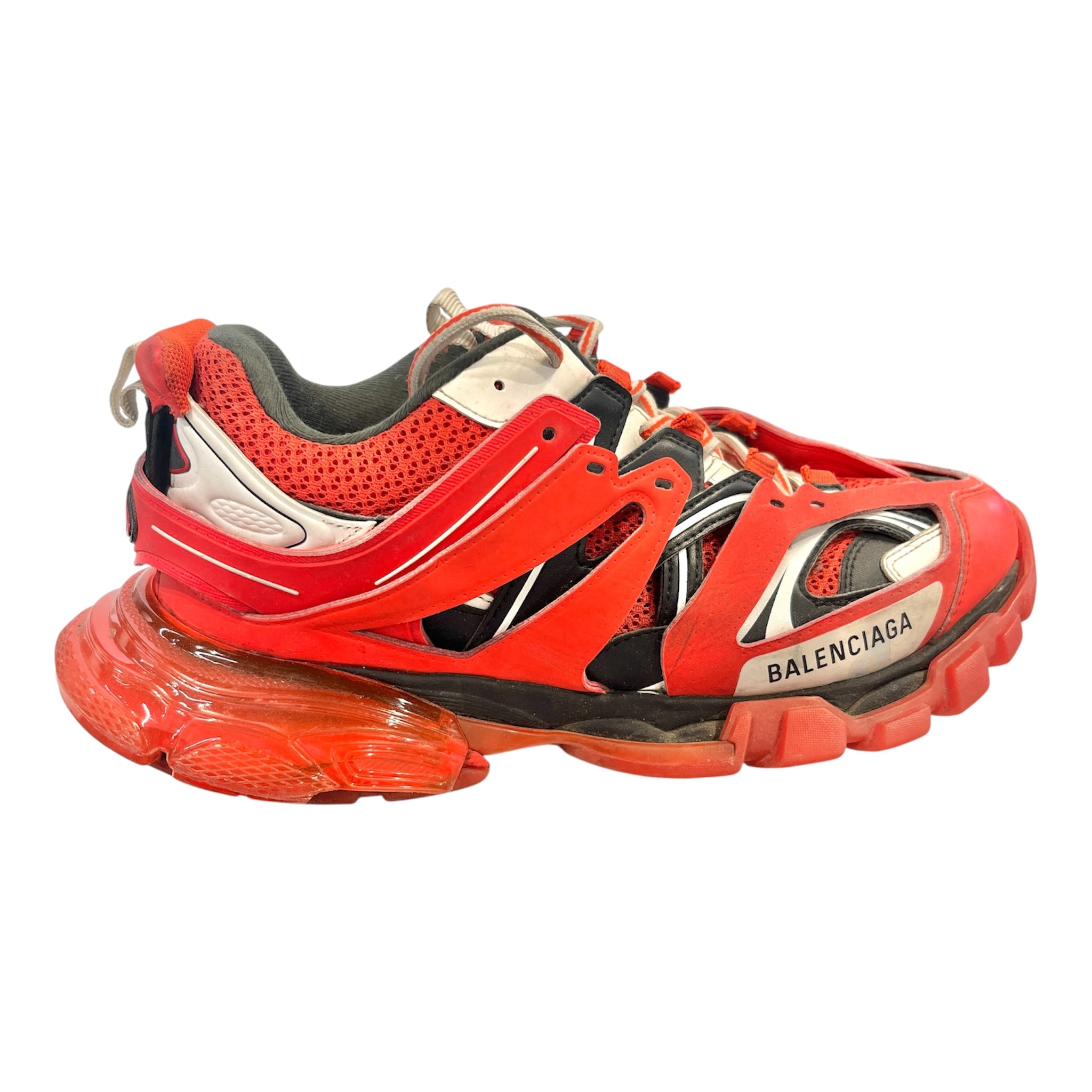 BALENCIAGA/Low-Sneakers/US 9/All Over Print/RED/ view 7