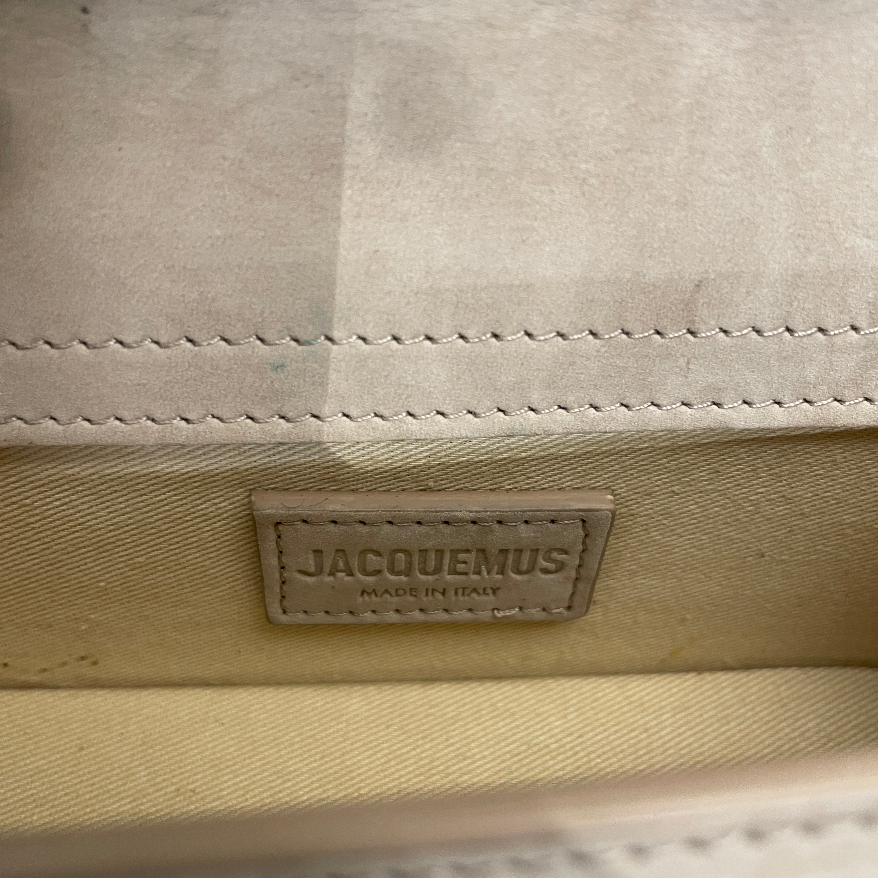 JACQUEMUS/Bag/Suede/BEG/ view 4