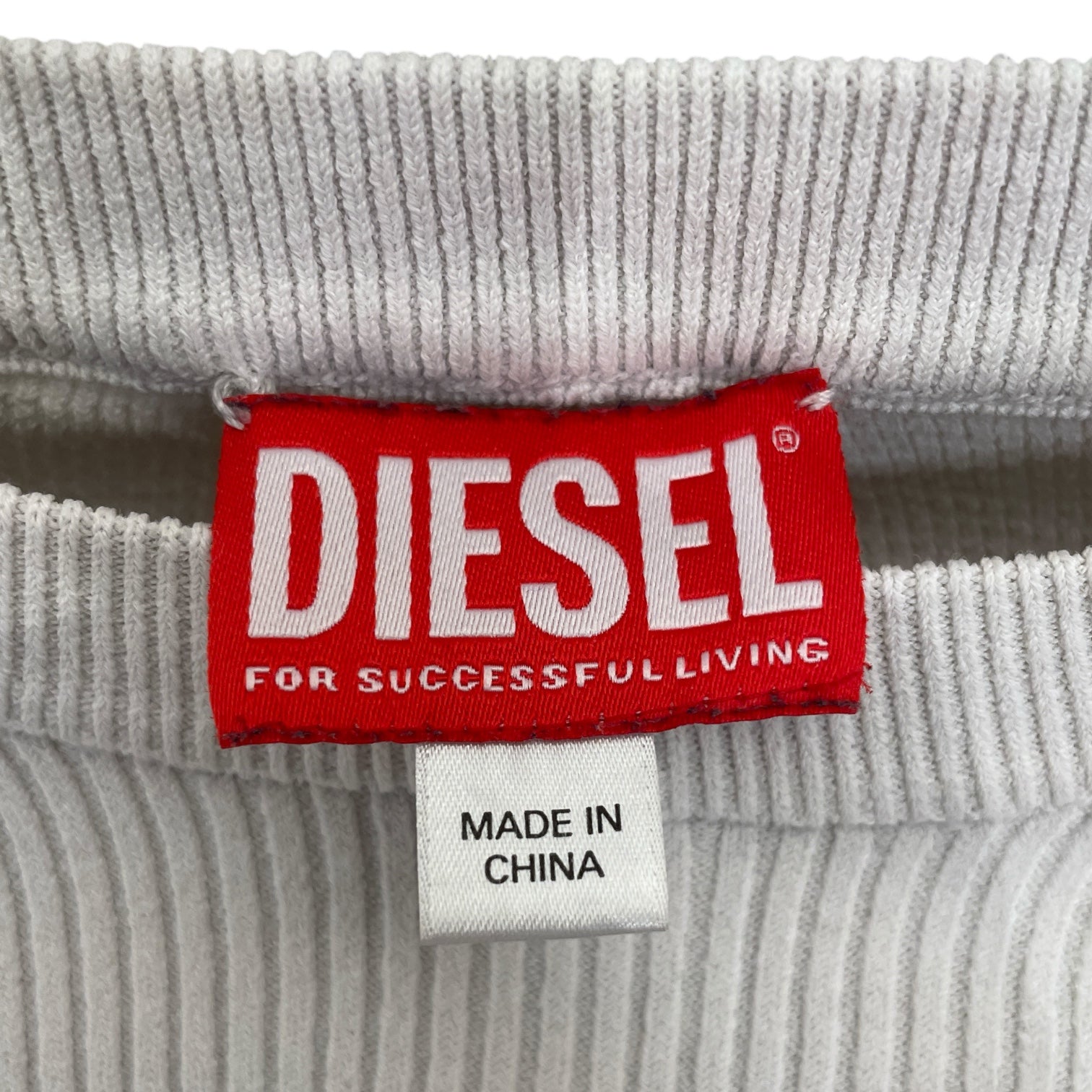 DIESEL/LS T-Shirt/S/Cotton/CRM/ view 3