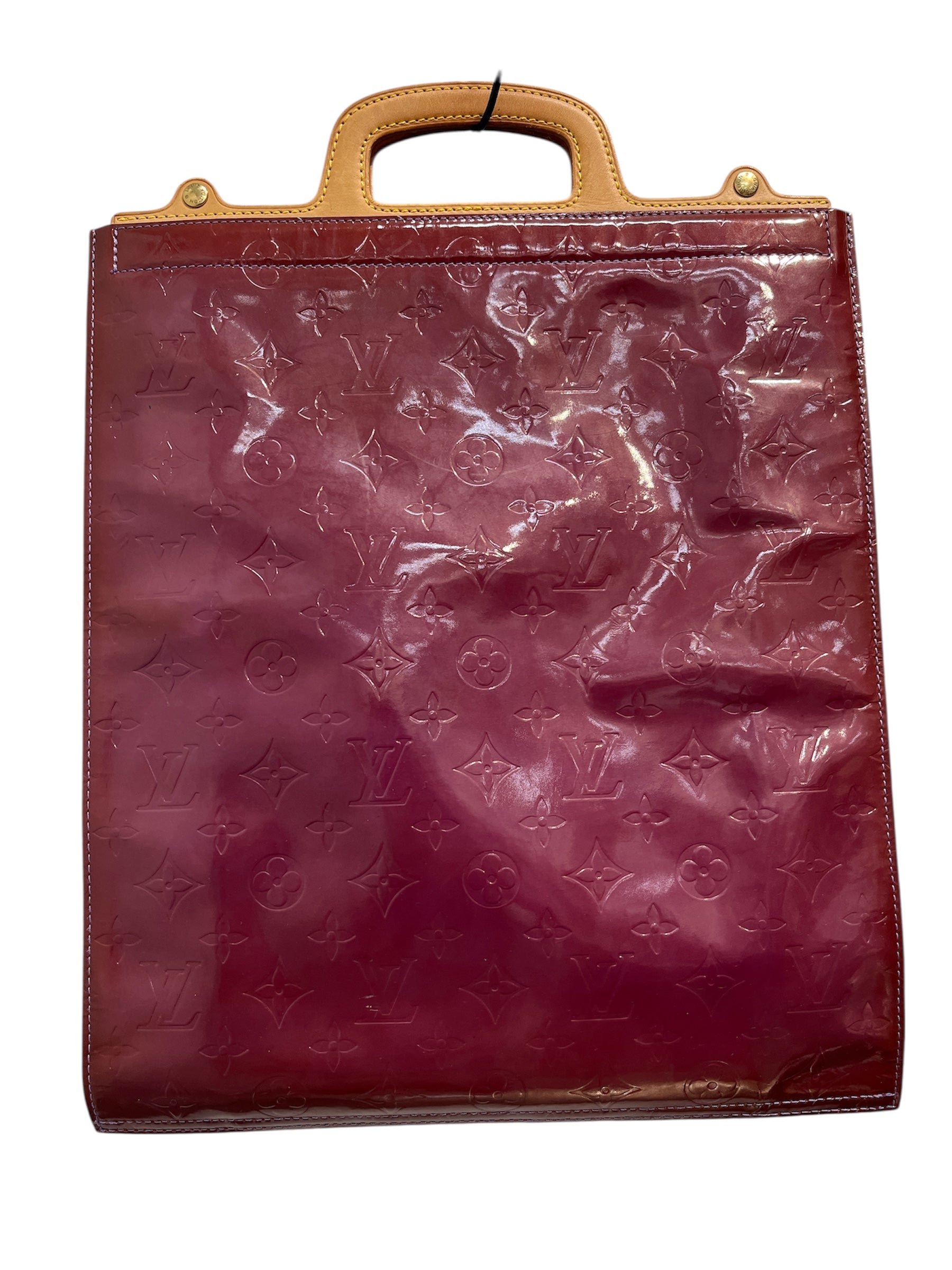 LOUIS VUITTON/Tote Bag/Monogram/Leather/PPL/FLAT SHOPPER view 1