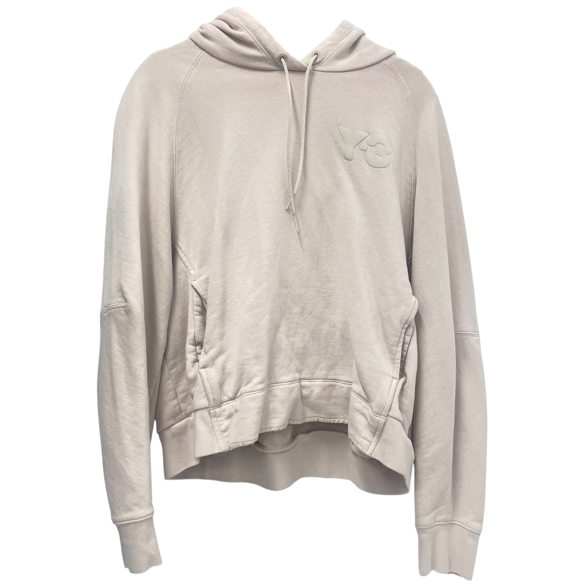 Y-3/Hoodie/M/Cotton/WHT/Cropped Hoodie view 1