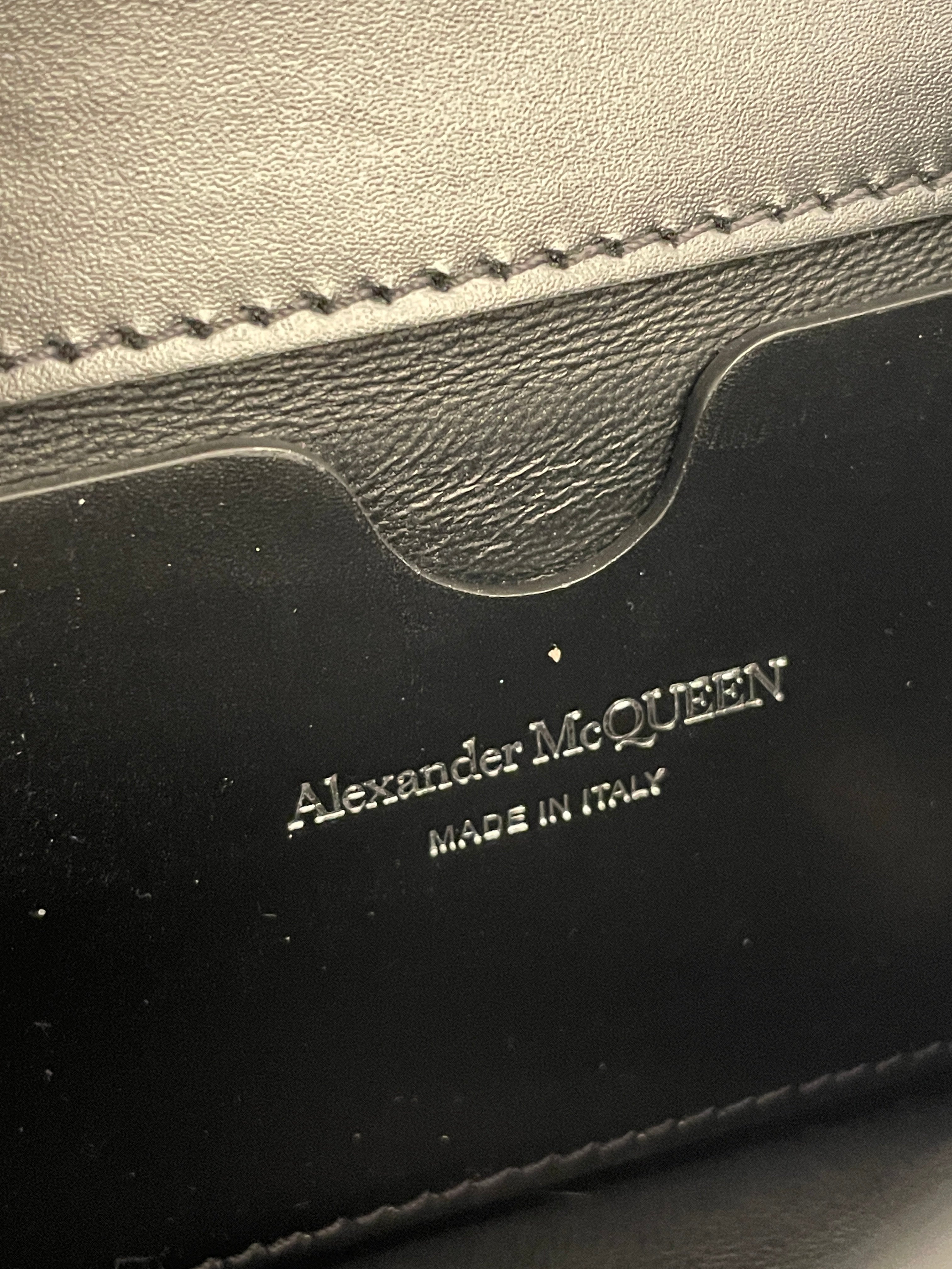 Alexander McQueen/Bag/All Over Print/Leather/BLK/ view 8