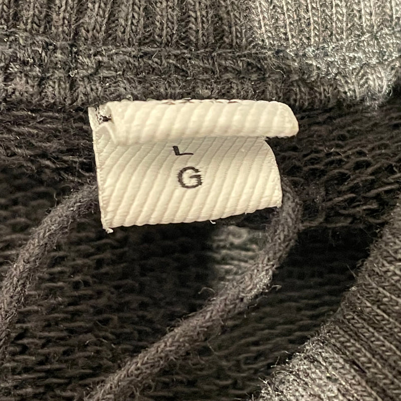 BURBERRY LONDON/Sweatshirt/L/Stripe/Cotton/BLK/