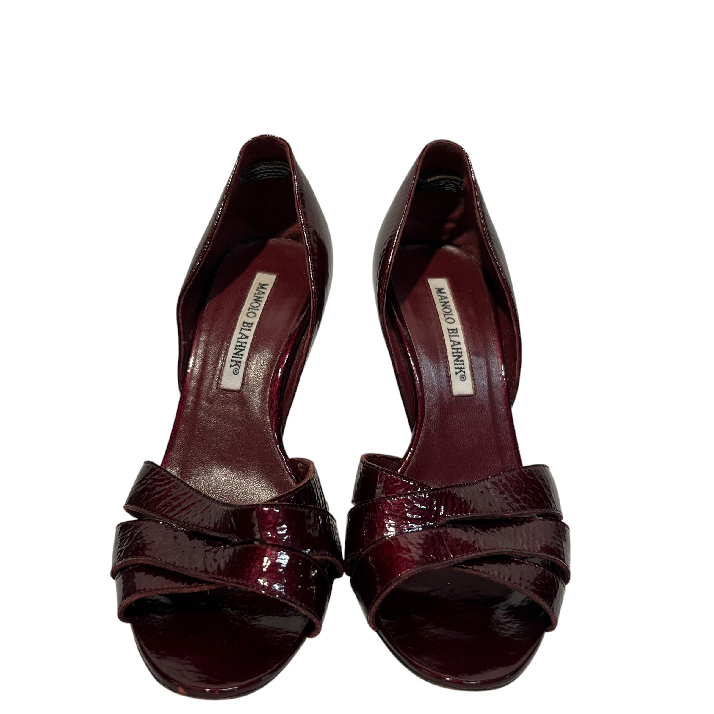 MANOLO BLAHNIK/Dress Shoes/US 5/RED/ view 3