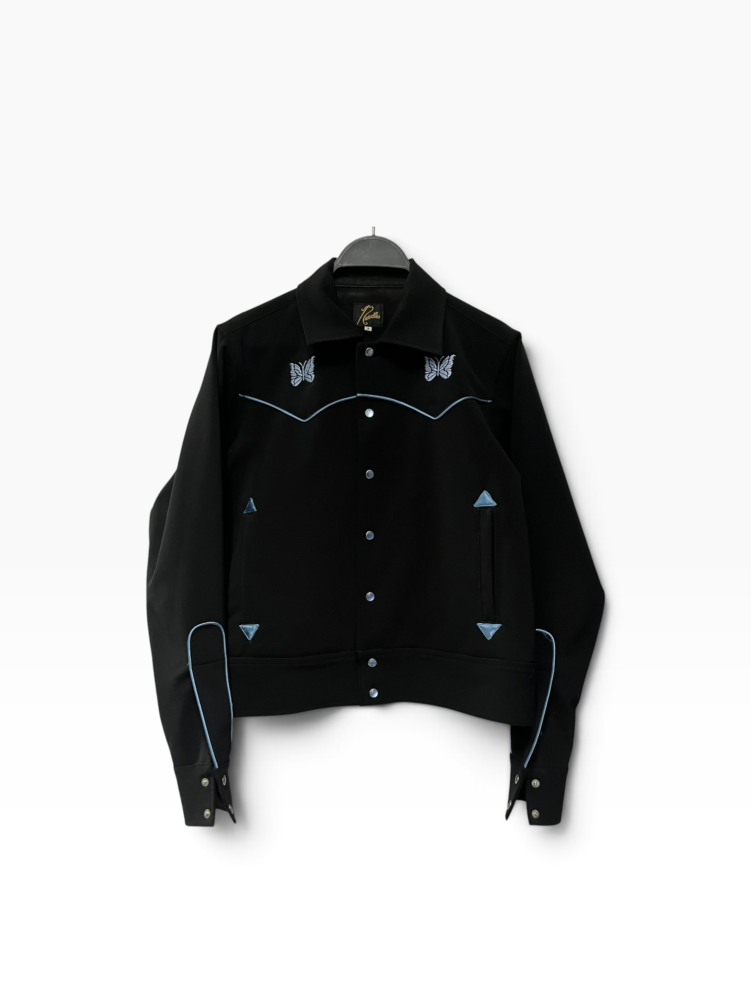 Needles/Jacket/S/Polyester/BLK/piping cowboy view 1