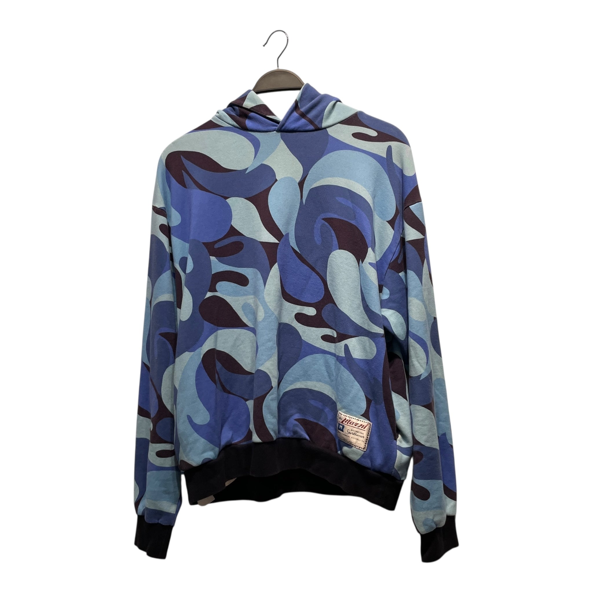 MARNI/Hoodie/46/Camouflage/Cotton/BLU/ view 1