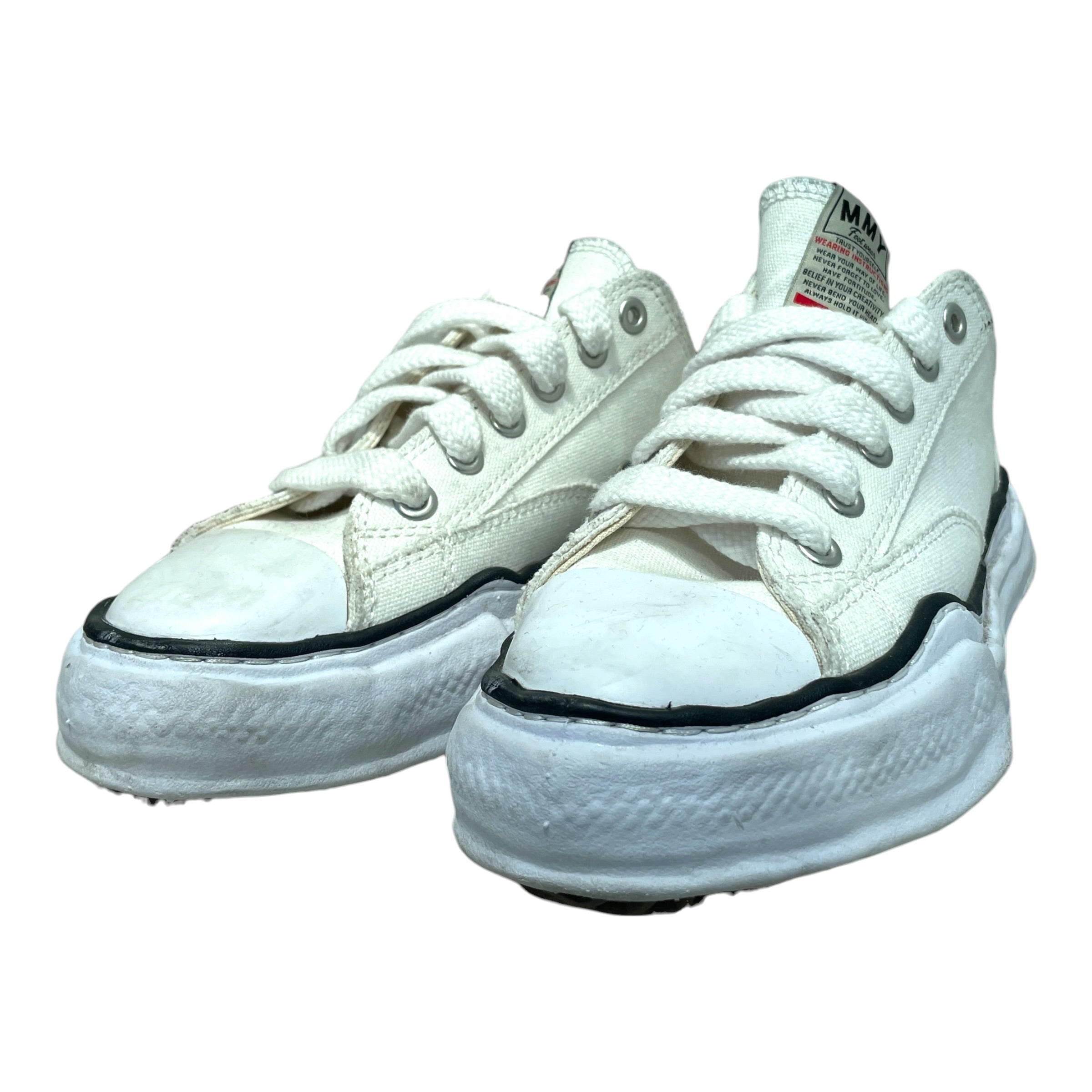 MIHARA YASUHIRO/Low-Sneakers/EU 41/Cotton/WHT/Peterson OG view 1
