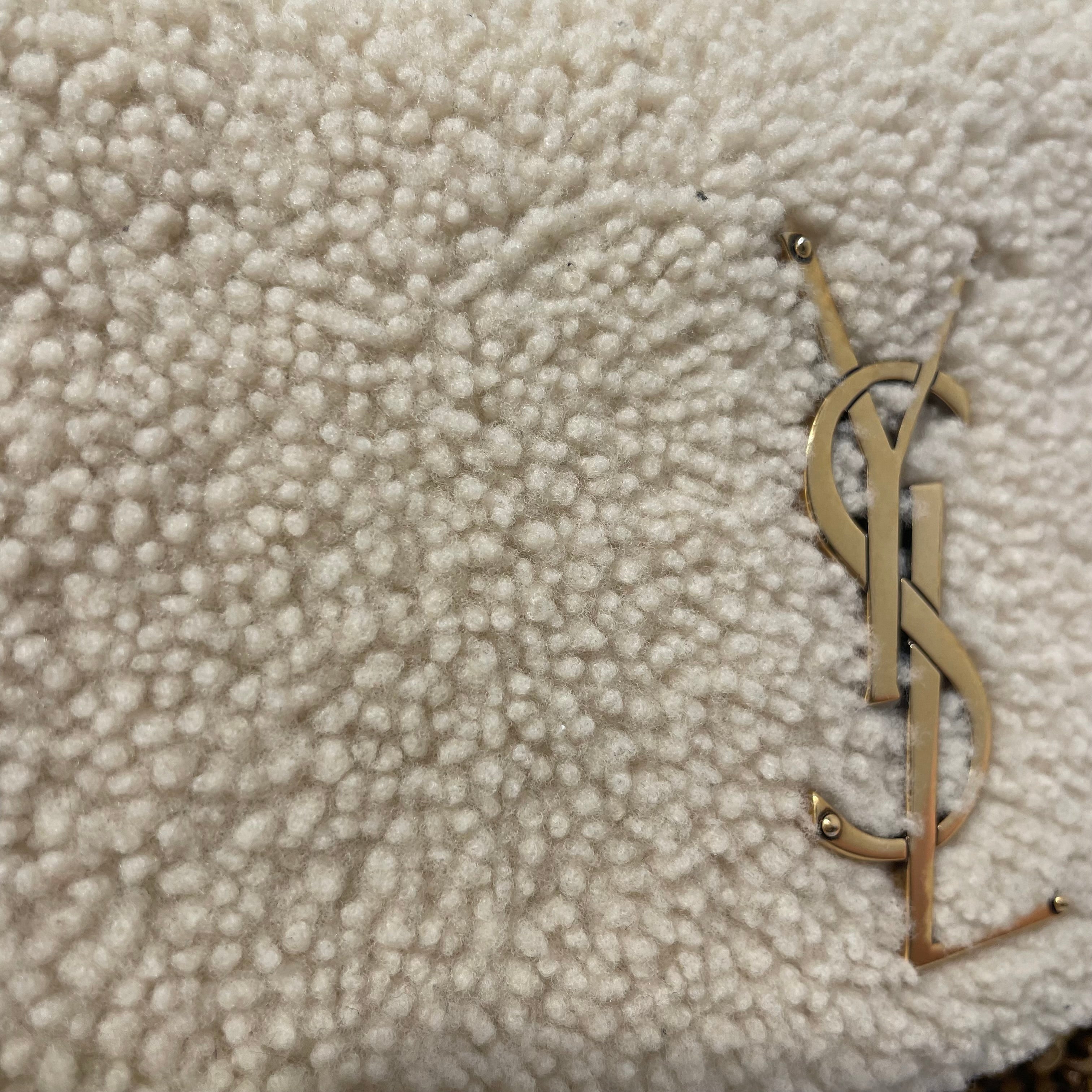 YVES SAINT LAURENT/Cross Body Bag/Monogram/Wool/CRM/BC1469390 0418 view 8