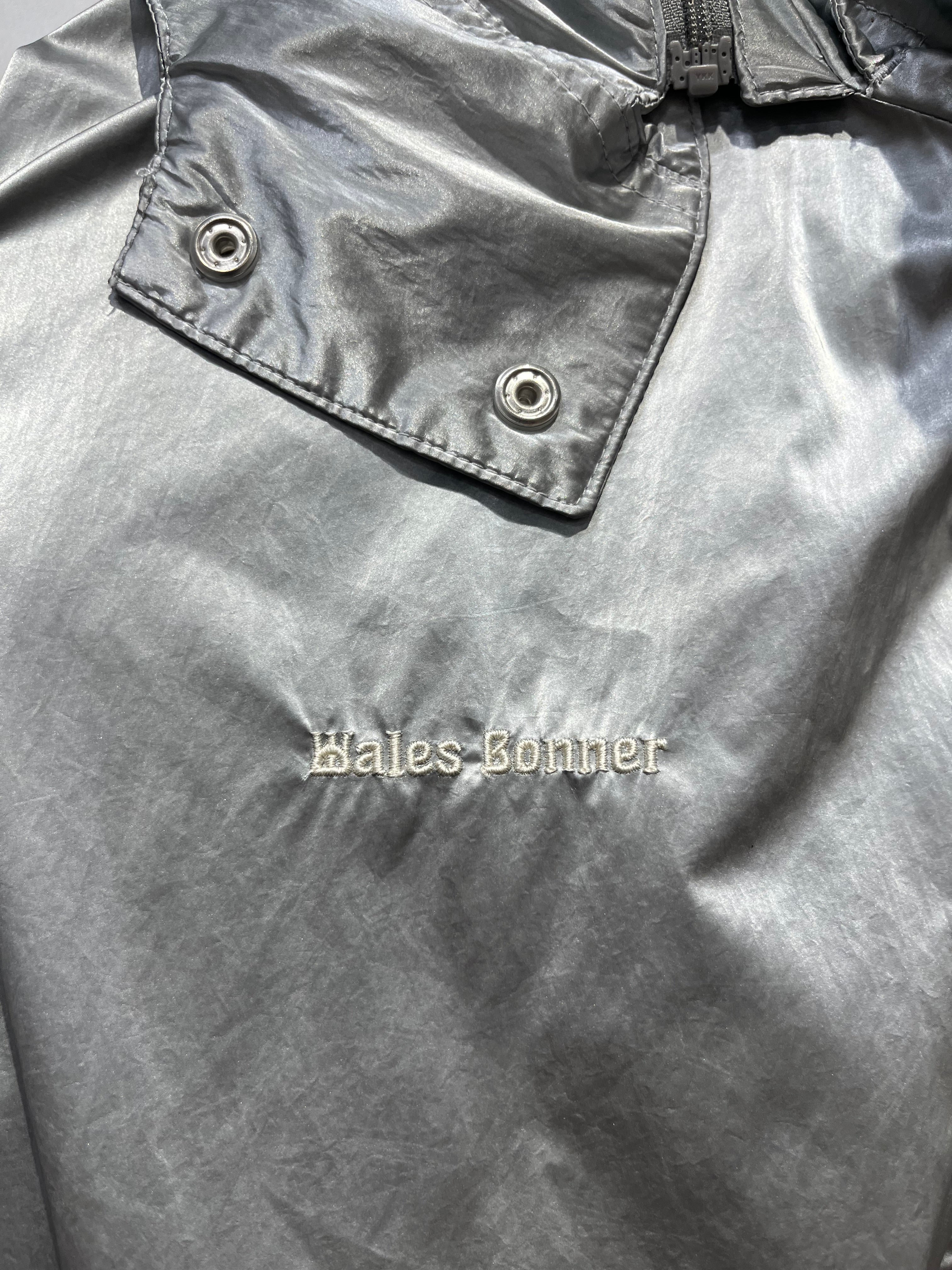 adidas/WALES BONNER/Jacket/M/Polyester/SLV/SILVER ANORAK JACKET view 2