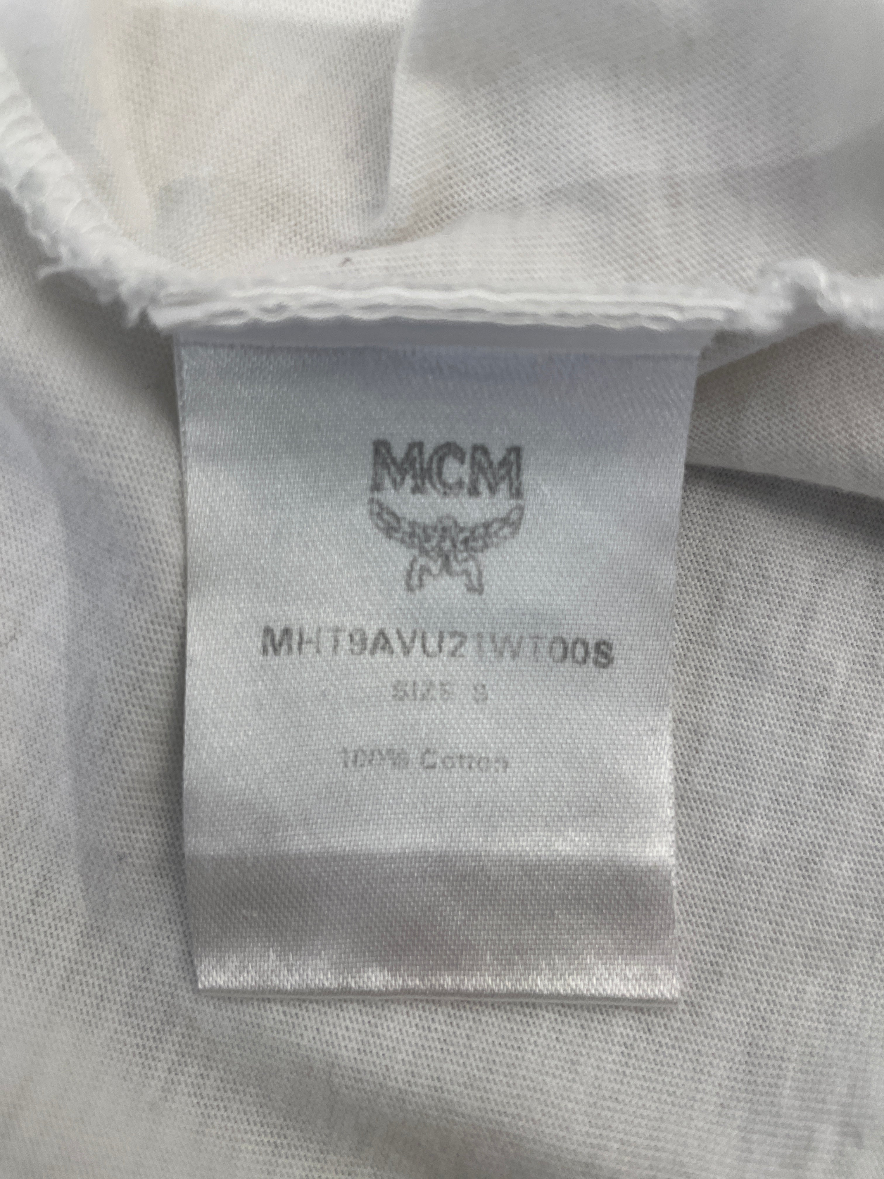 MCM/T-Shirt/S/Cotton/WHT/CAMO LION view 4