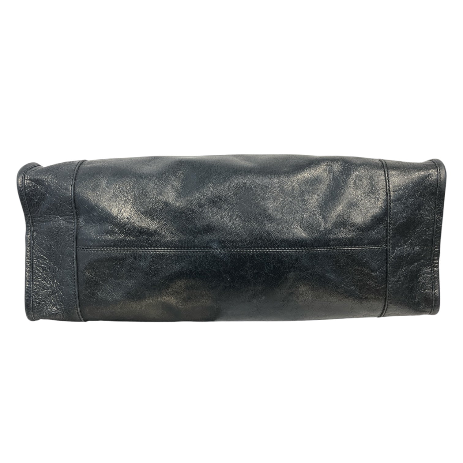GUCCI/Bag/Leather/BLK/leather duffle view 3