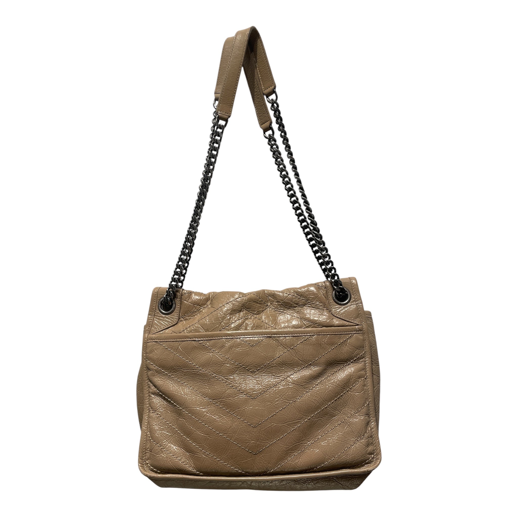 SAINT LAURENT/Cross Body Bag/Leather/BRW/Nikki view 2