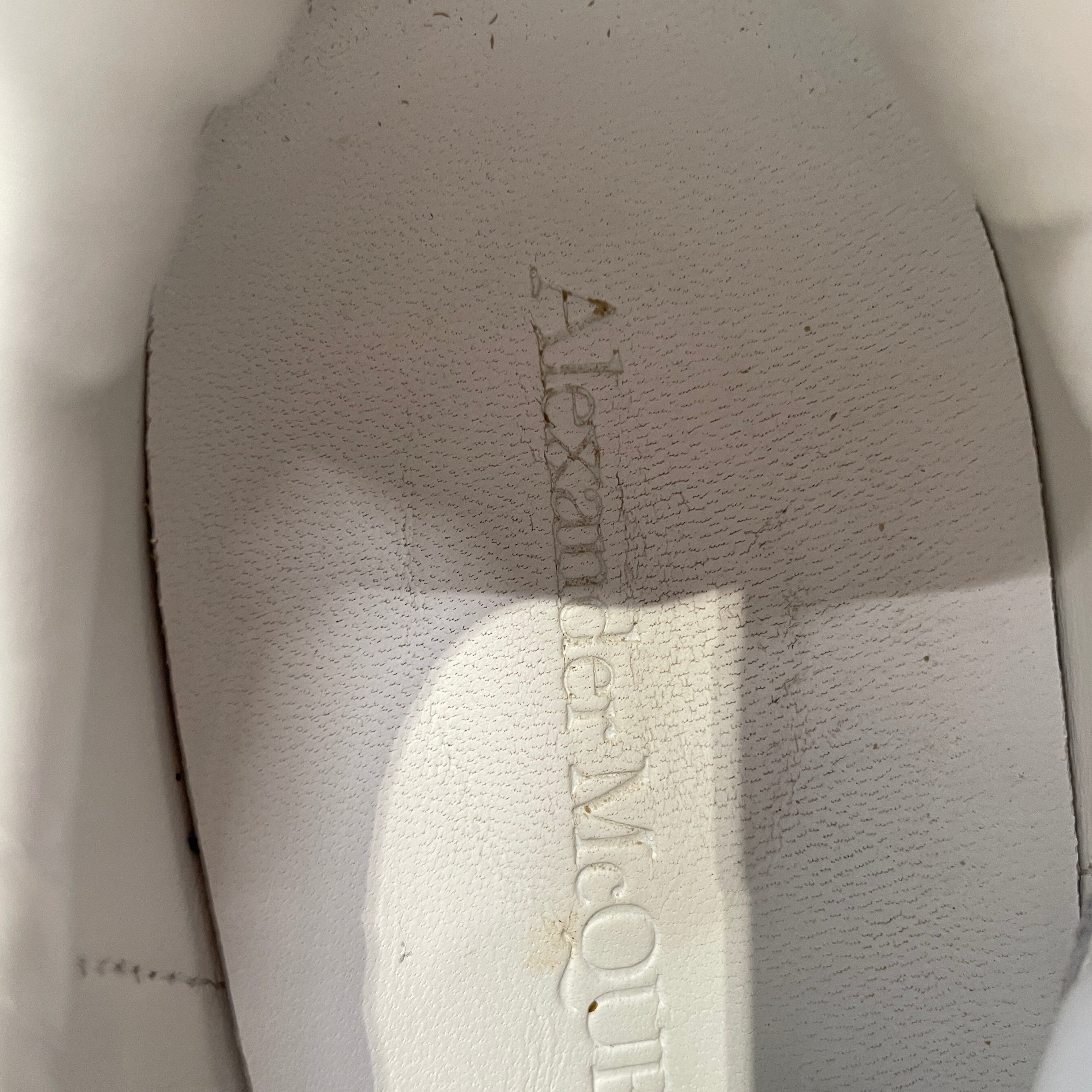 Alexander McQueen/Low-Sneakers/US 8/Leather/WHT/white/babyblue mcqueen view 7
