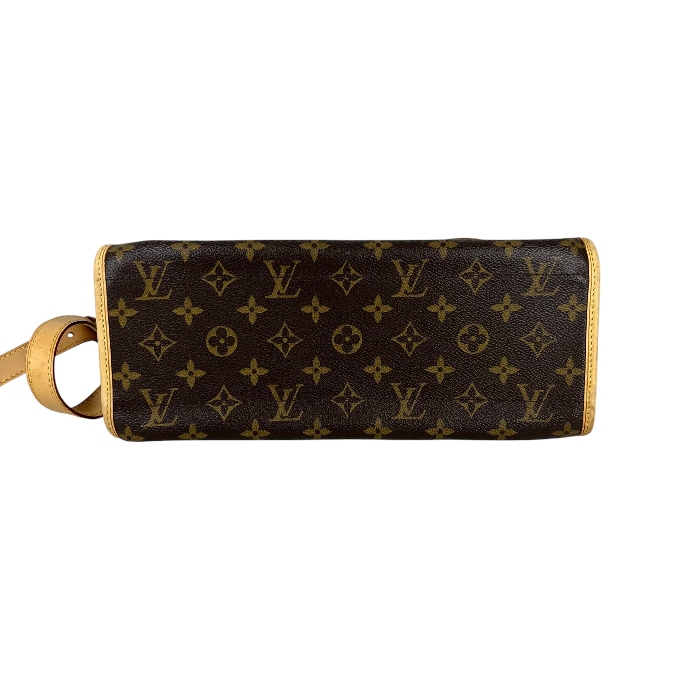 LOUIS VUITTON/Cross Body Bag/Monogram/Leather/BRW/popincourt long shoulder bag view 3
