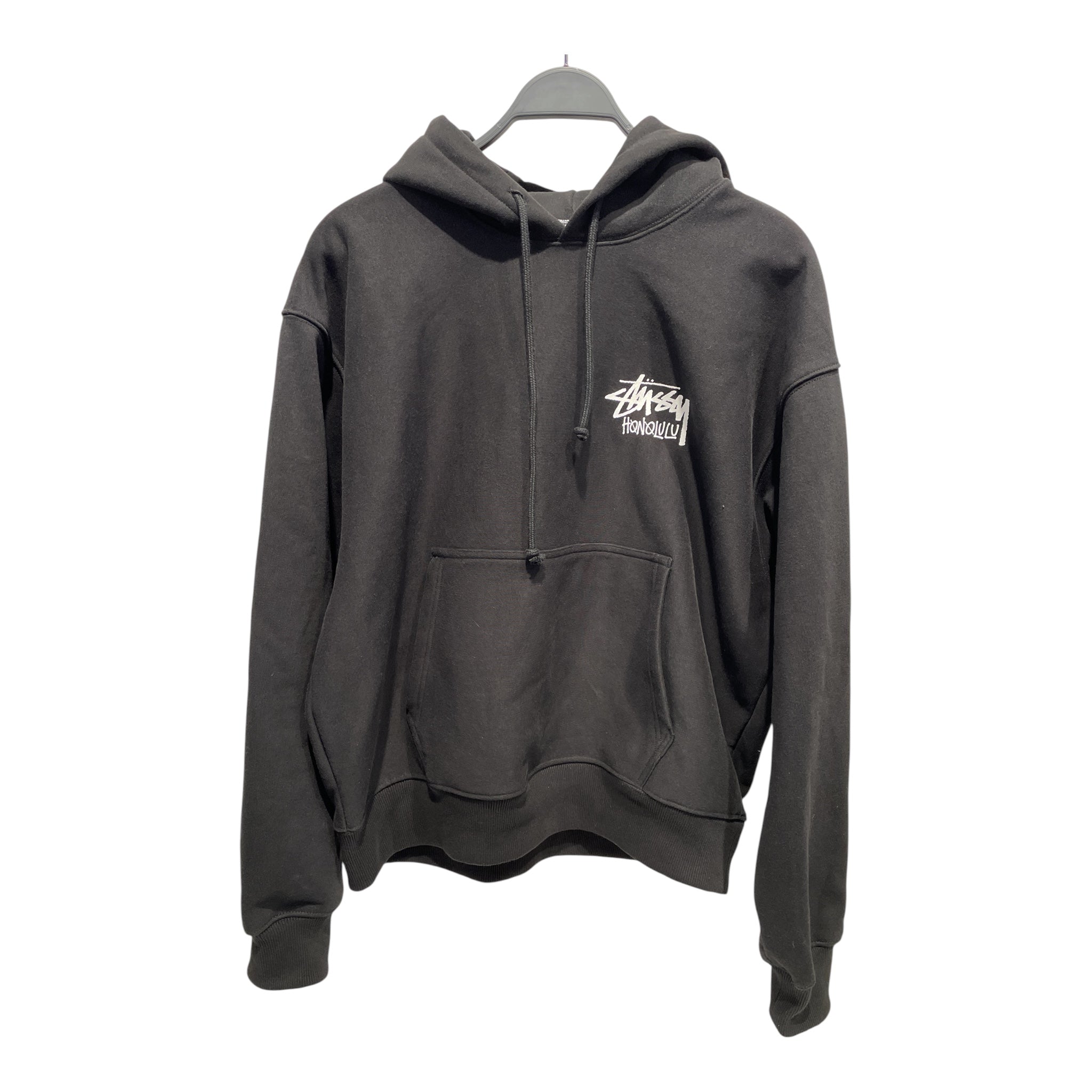 STUSSY/Hoodie/L/Cotton/BLK/ view 1