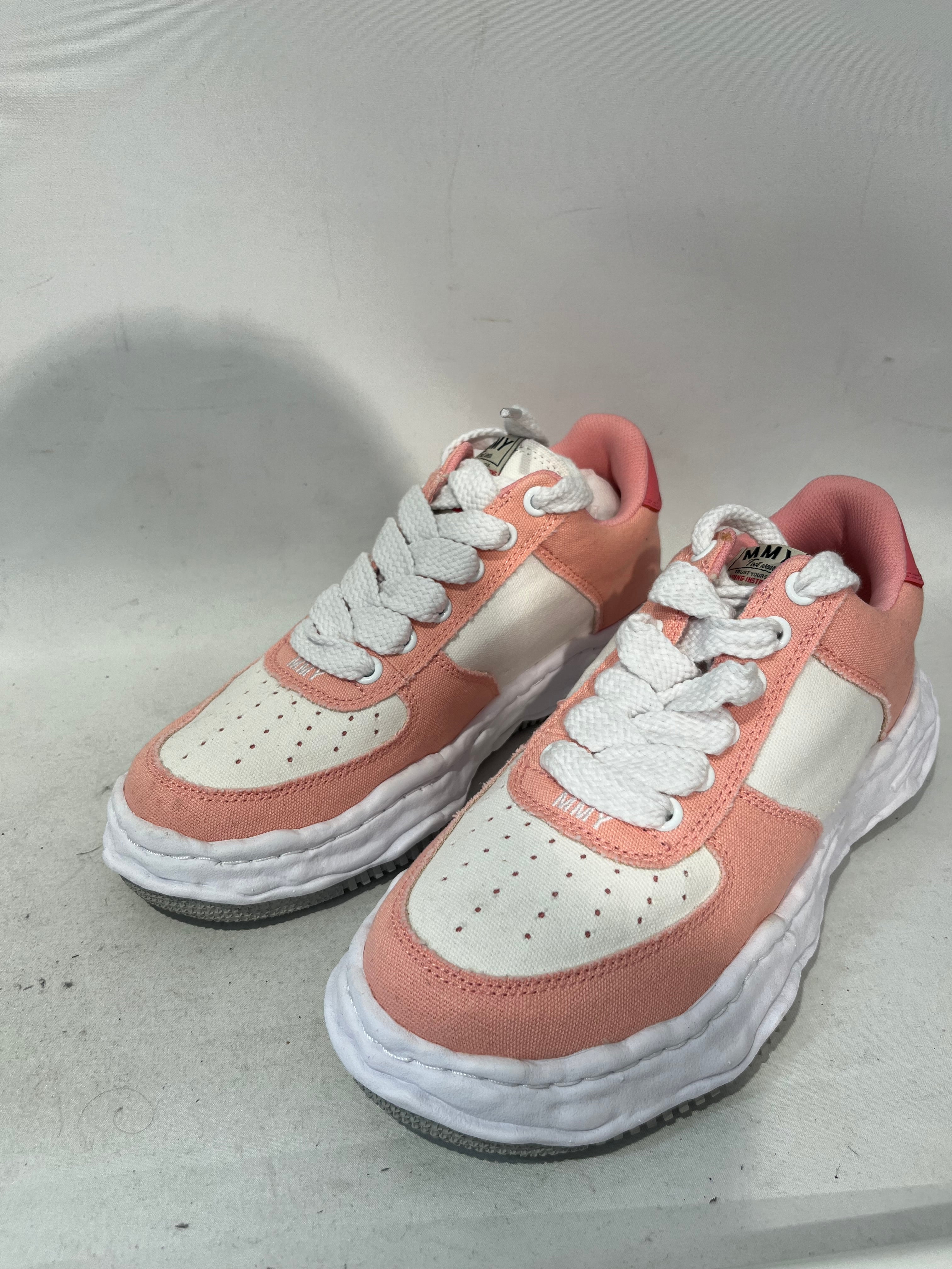 MIHARA YASUHIRO/Low-Sneakers/EU 43/Cotton/PNK/OG SOLE CANVAS view 1