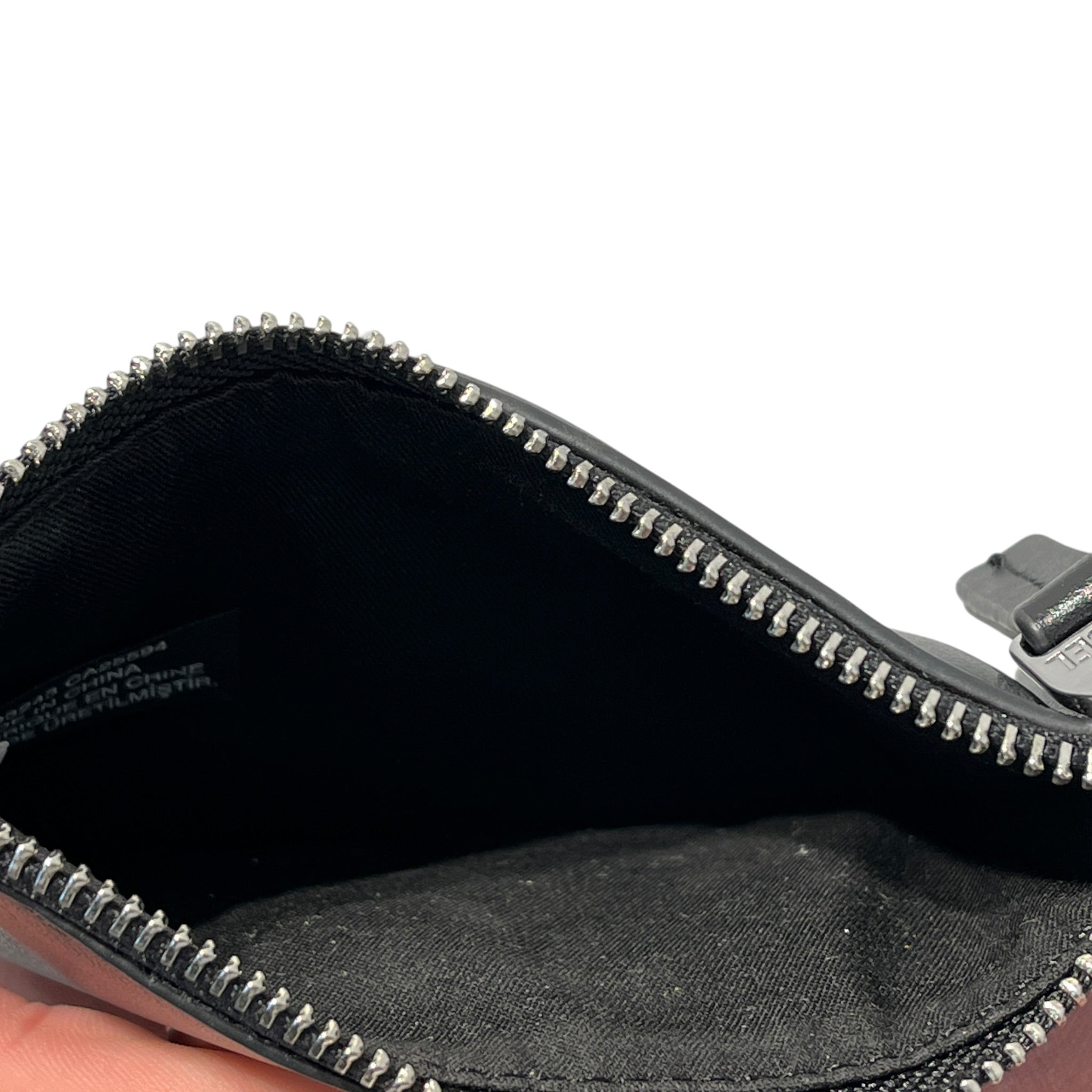 DIESEL/Card Case/Leather/BLK/CARD HOLDER WITH SILVER LOGO view 6
