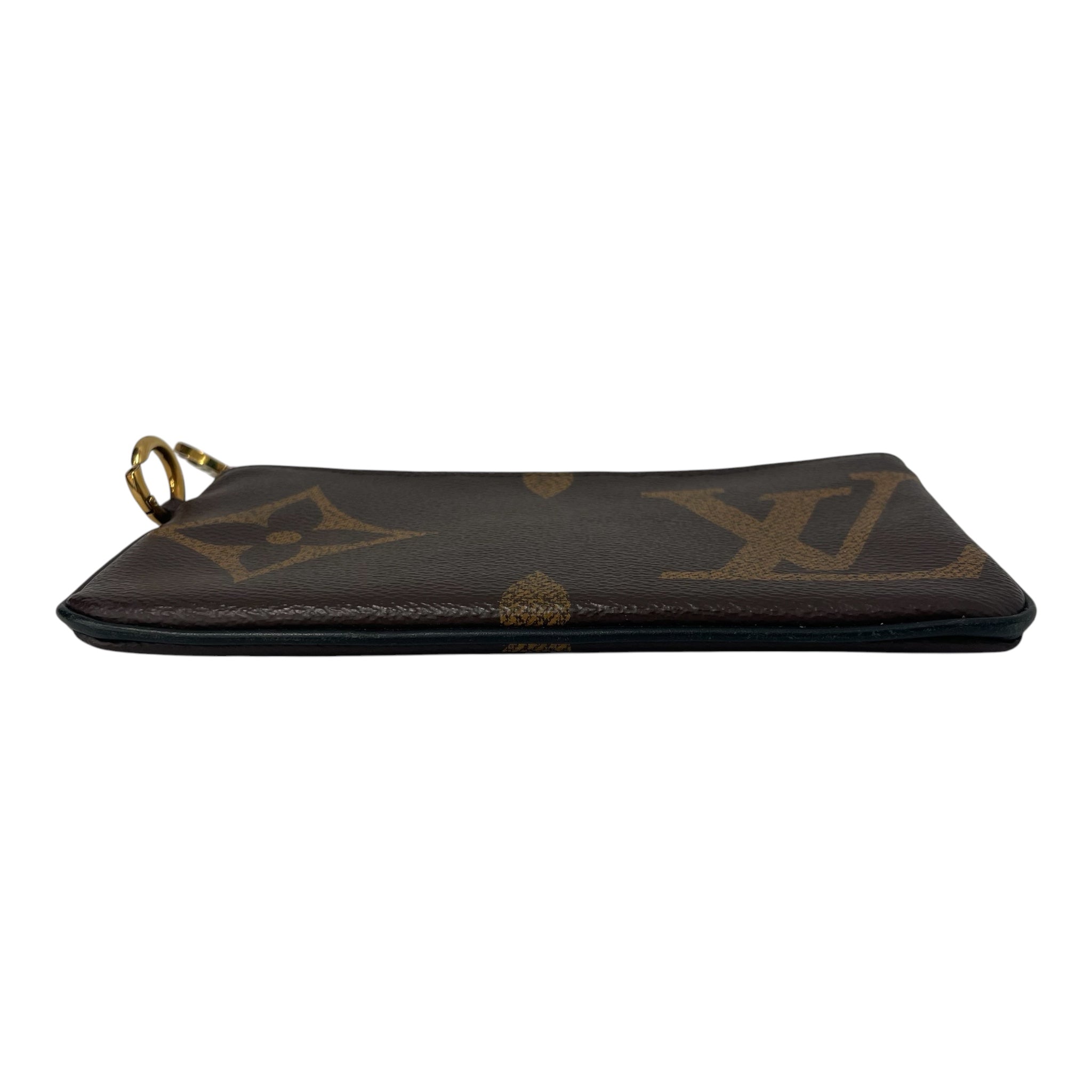 LOUIS VUITTON/Wallet/Monogram/Leather/BRW/MONOGRAM LV PUUCH view 3
