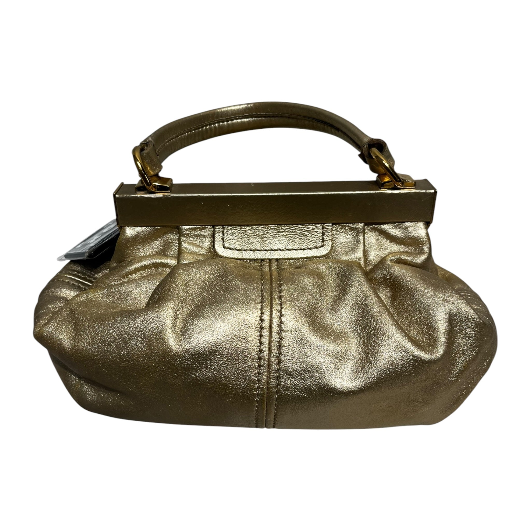 MIU MIU/Hand Bag/Leather/GLD/194 view 2
