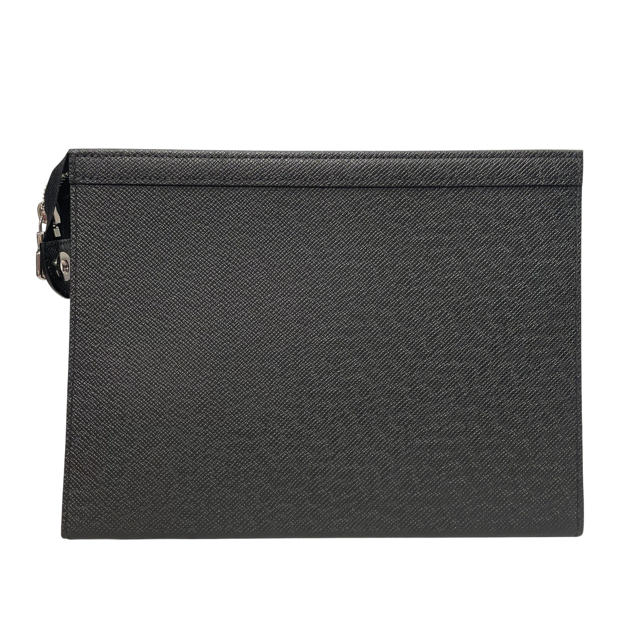 LOUIS VUITTON/Pouch/Leather/BLK/TAIGA POCHETTE view 2