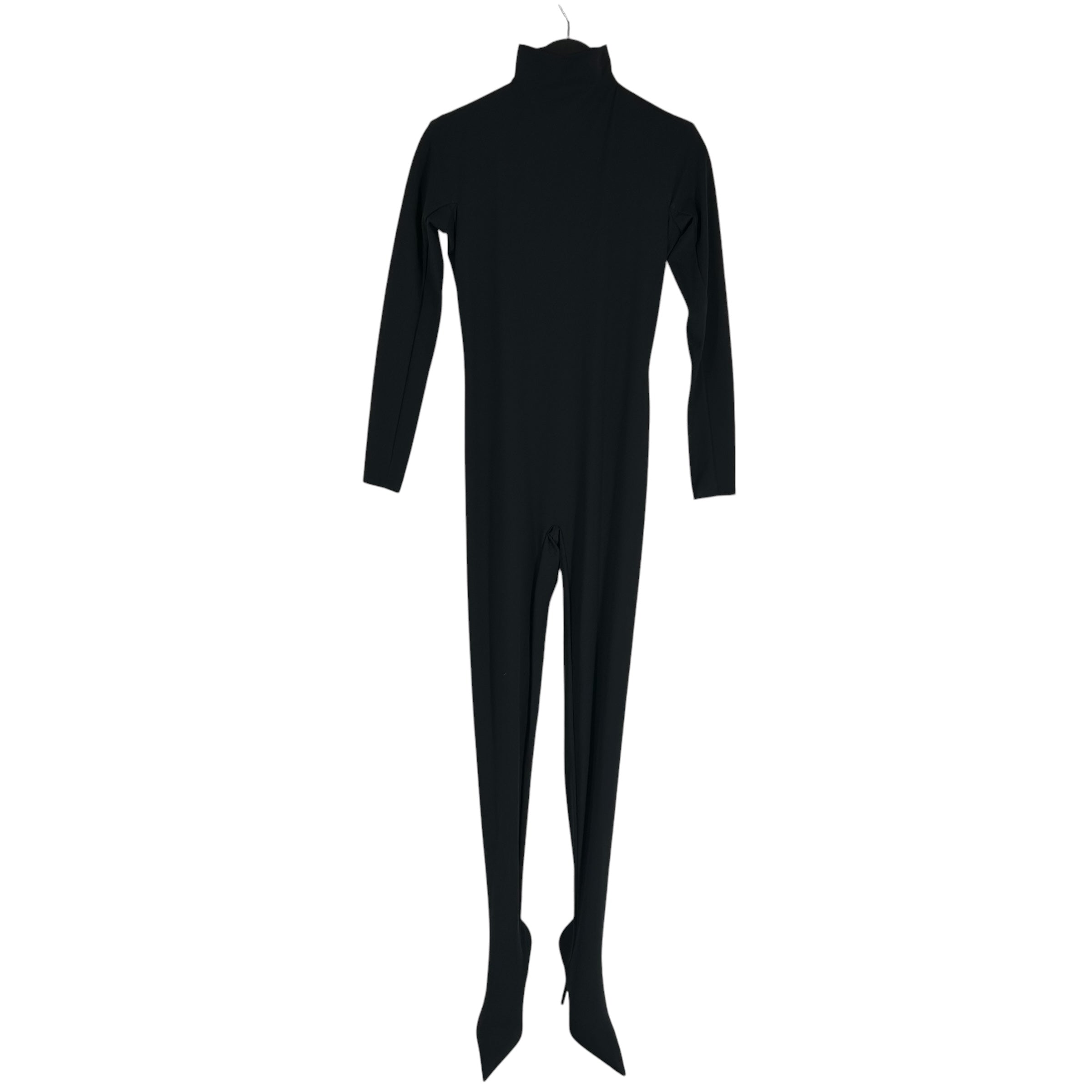 BALENCIAGA/Heels/EU 36/Cotton/BLK/FULL BODY SUIT WIT KNIFE HEELS view 1