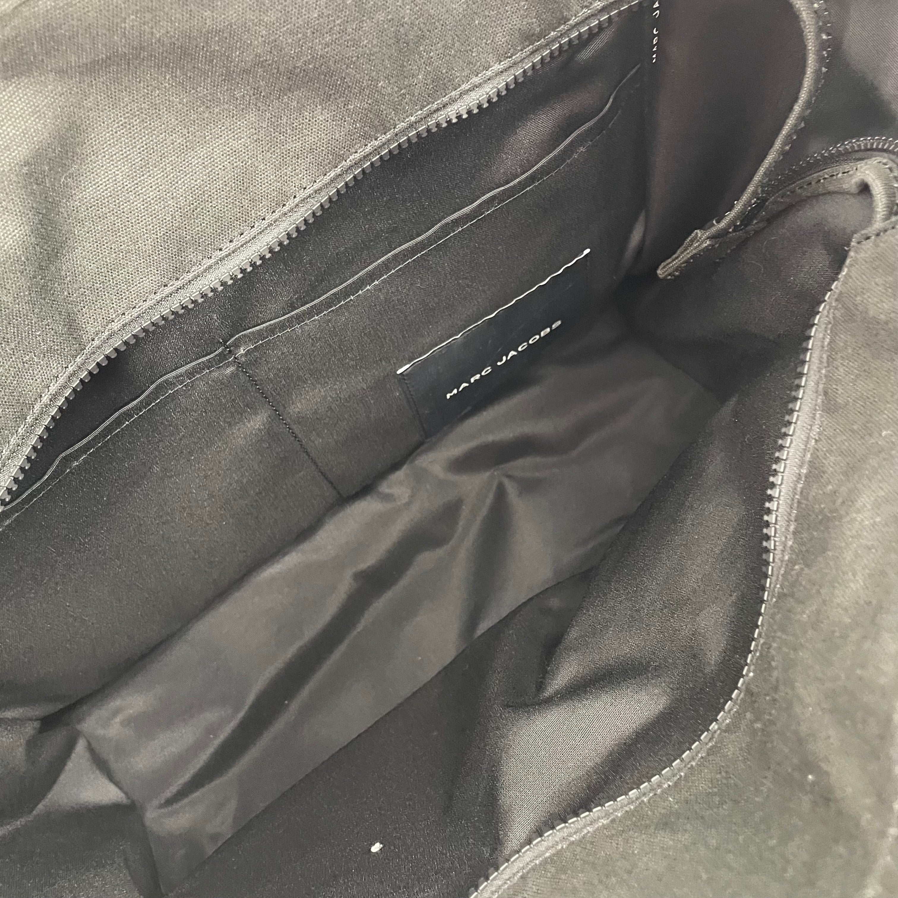 MARC JACOBS/Tote Bag/Cotton/BLK/THE TRABEL BAG view 7
