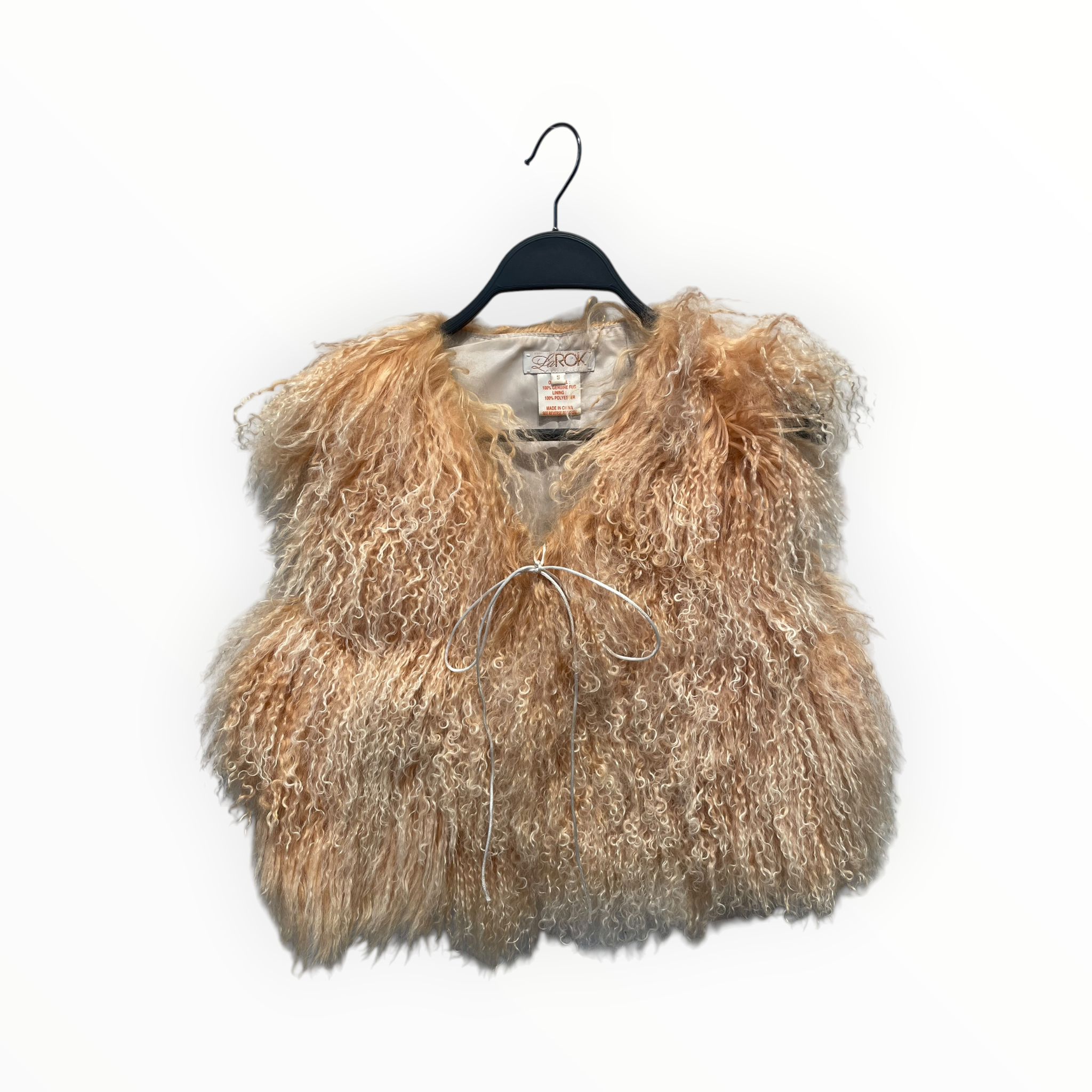 LaROK/Vest/S/Fur/BEG/ view 1