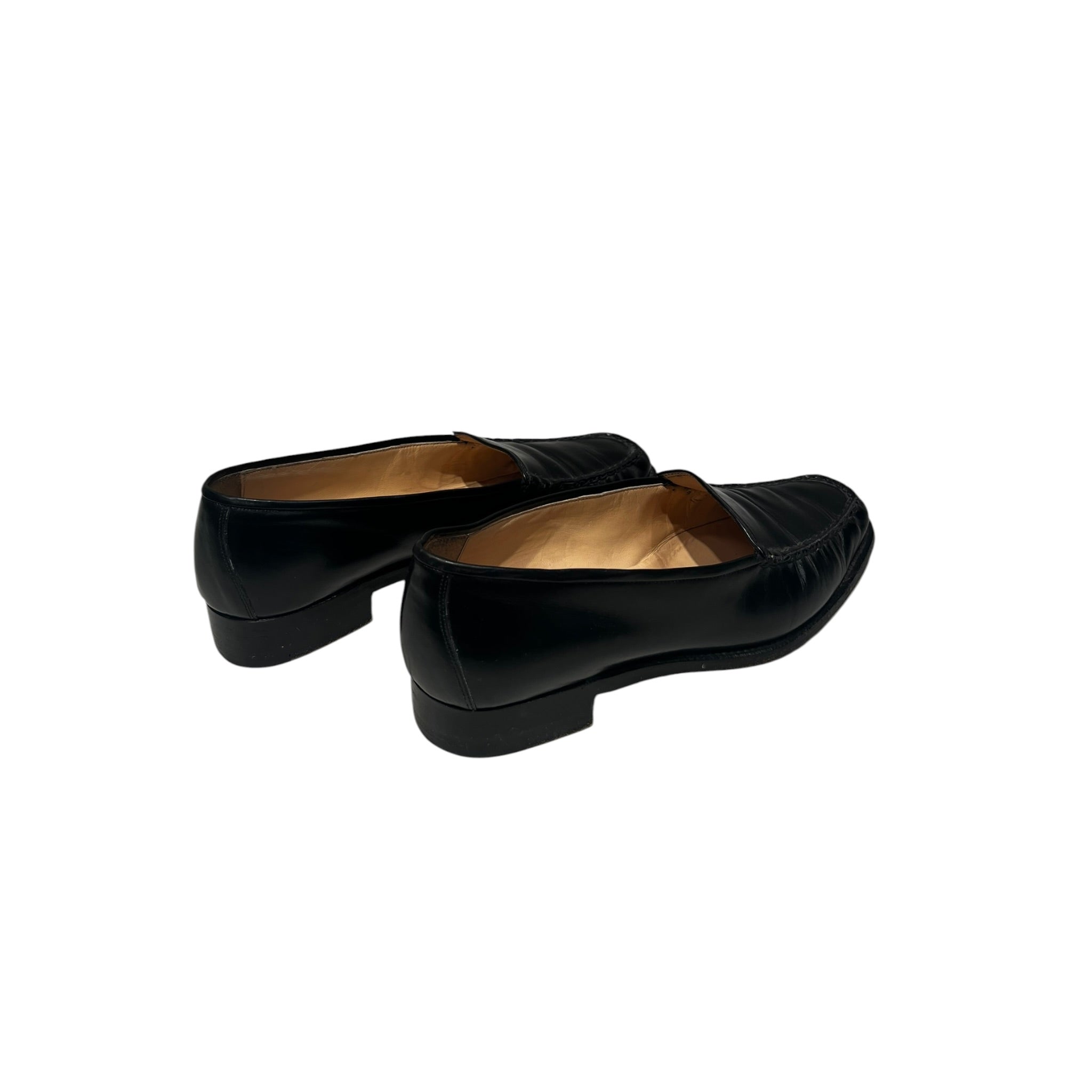 MANOLO BLAHNIK/Loafers/EU 37/Leather/BLK/ view 4