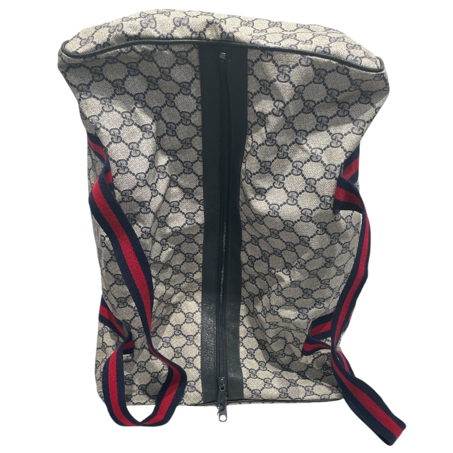 GUCCI/Luggage/Monogram/Leather/GRY/GG SUPREME WEEKENDER view 2